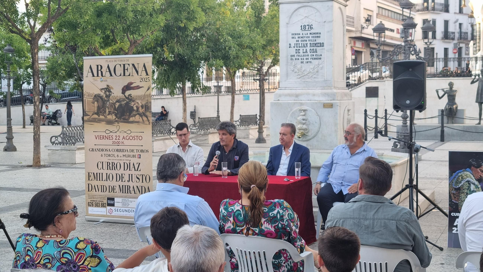 Acto de presentación del cartel taurino