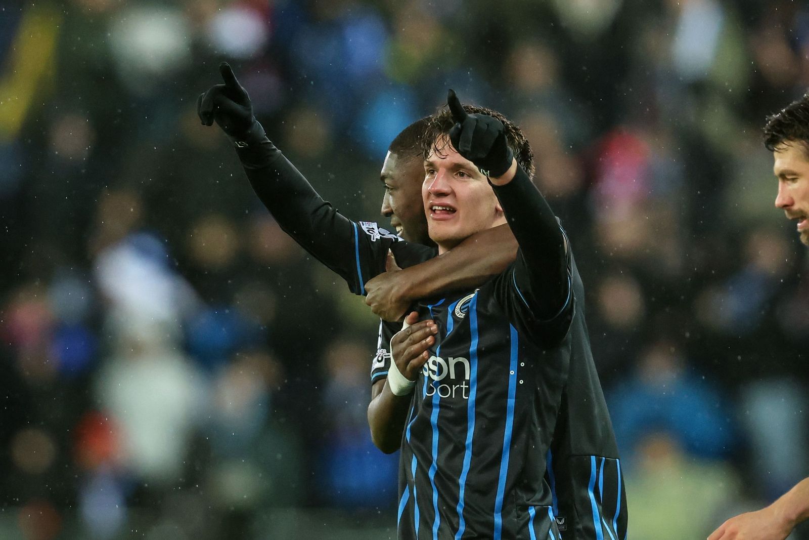 Las fotos del Brujas-Atlético de Madrid