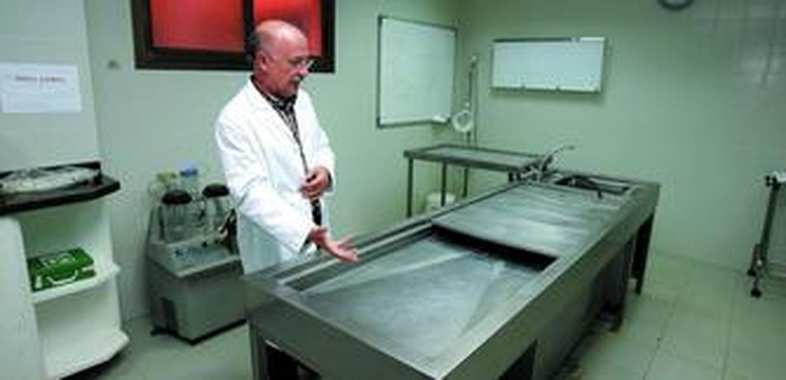 El forense Juan Luis Sánchez, jefe del Servicio de Patología del Instituto de Medicina Legal de Almería.