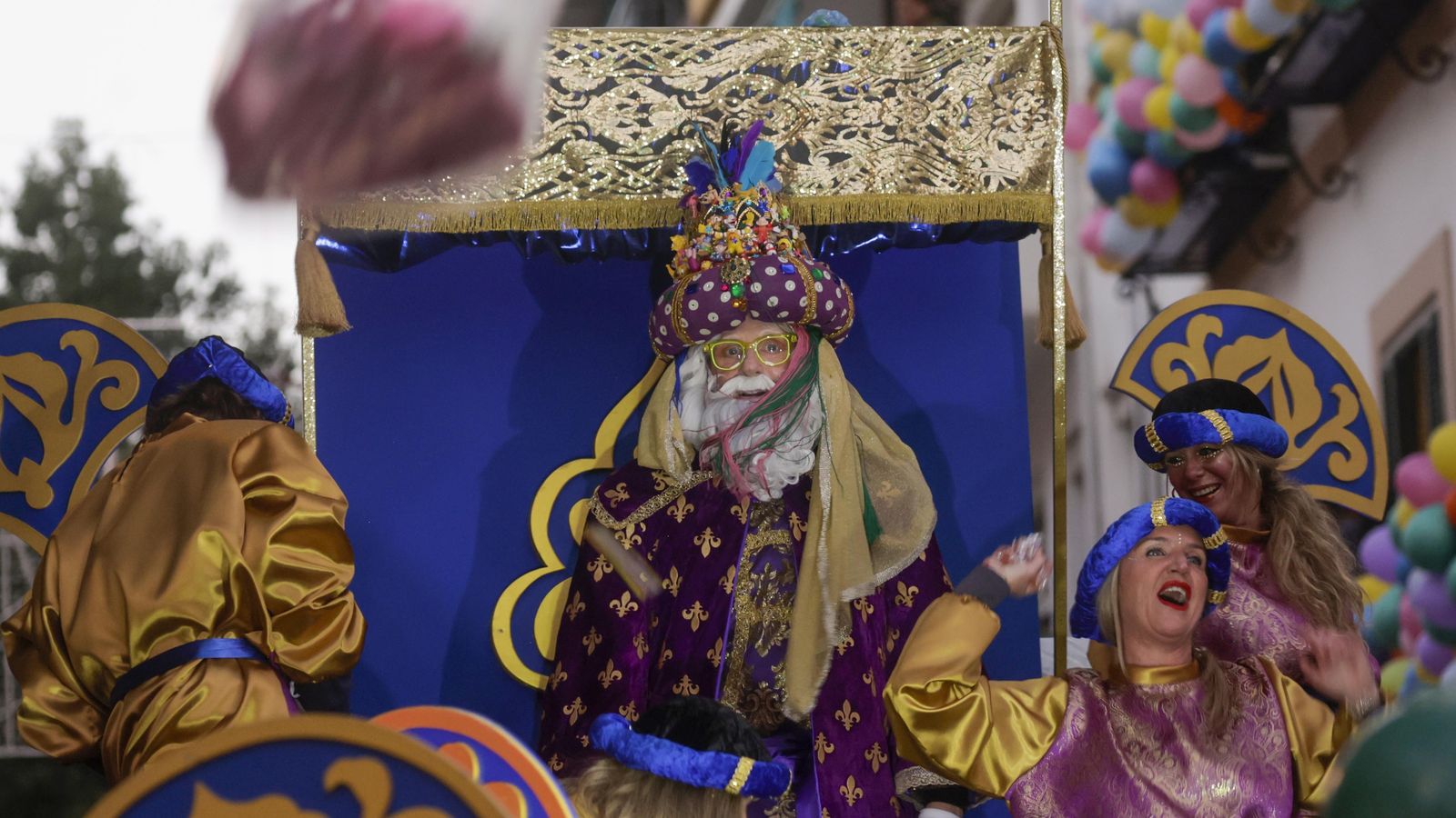 Las imágenes de la Cabalgata de los Reyes Magos de Triana