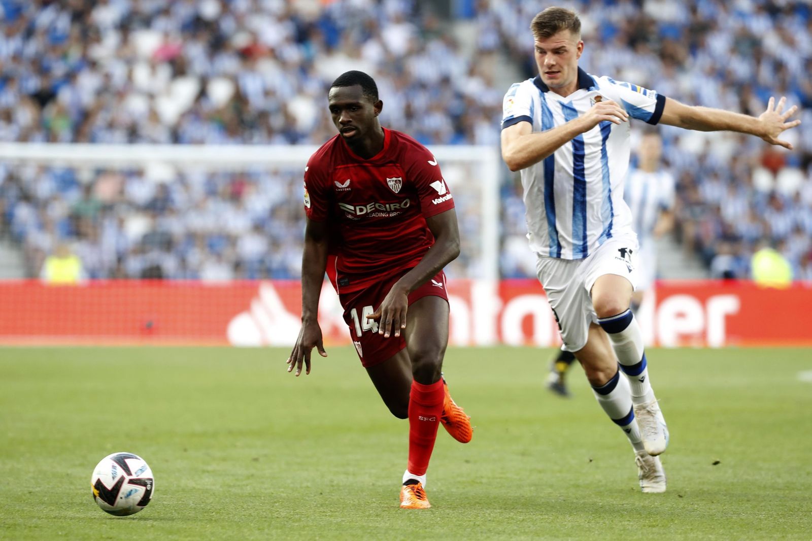 Las fotos del Real Sociedad - Sevilla