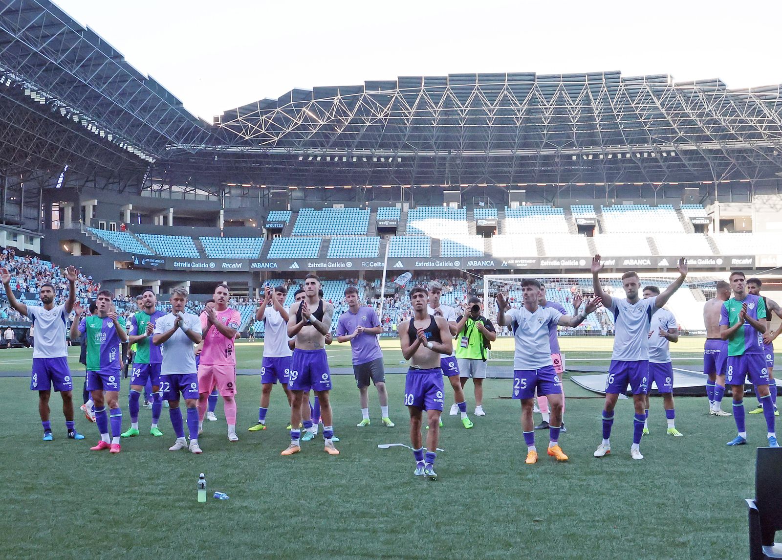 Las fotos del Celta Fortuna-Málaga de play off