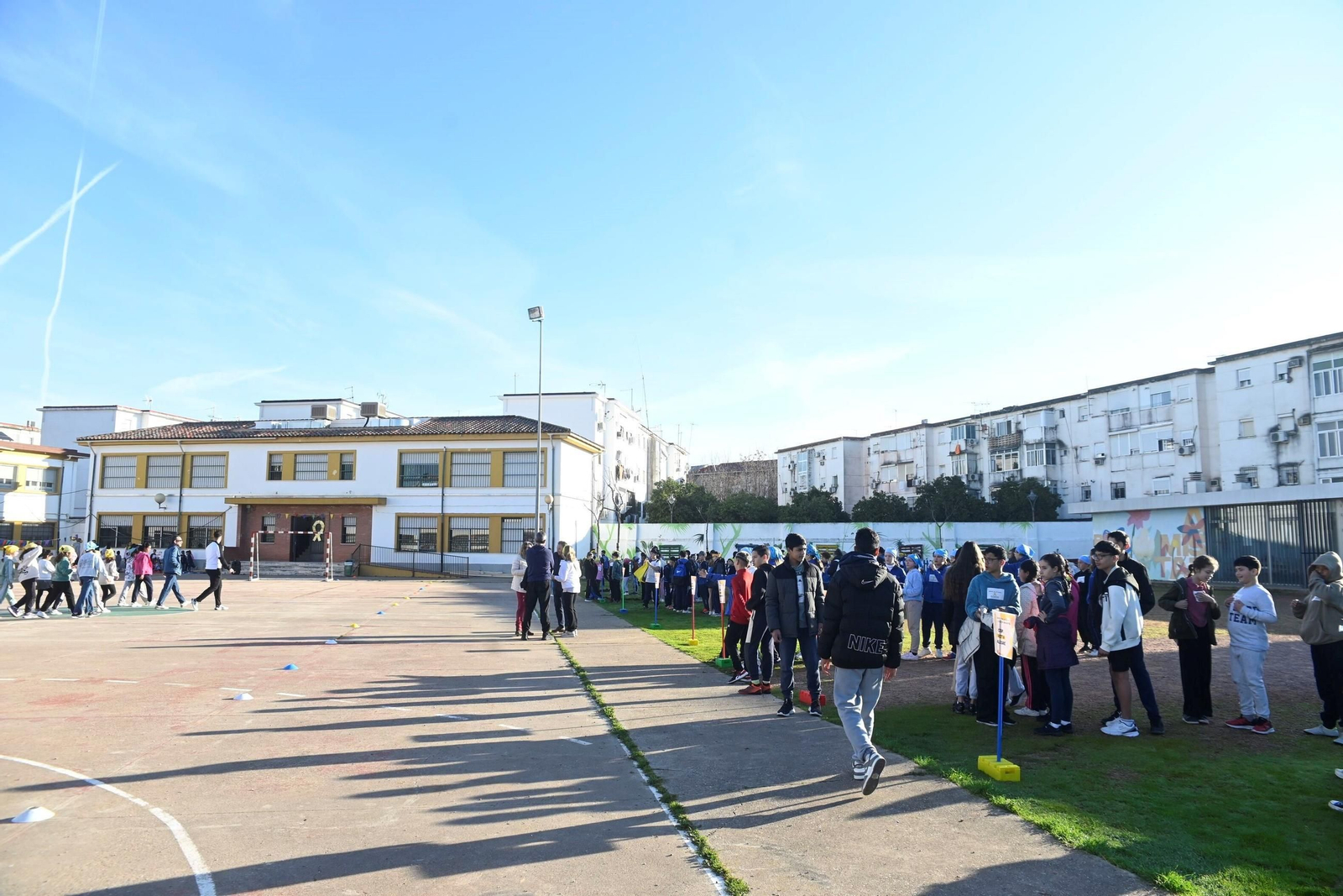 Los alumnos del colegio Andalucía protagonizan la II Carrera contra el Cáncer Infantil