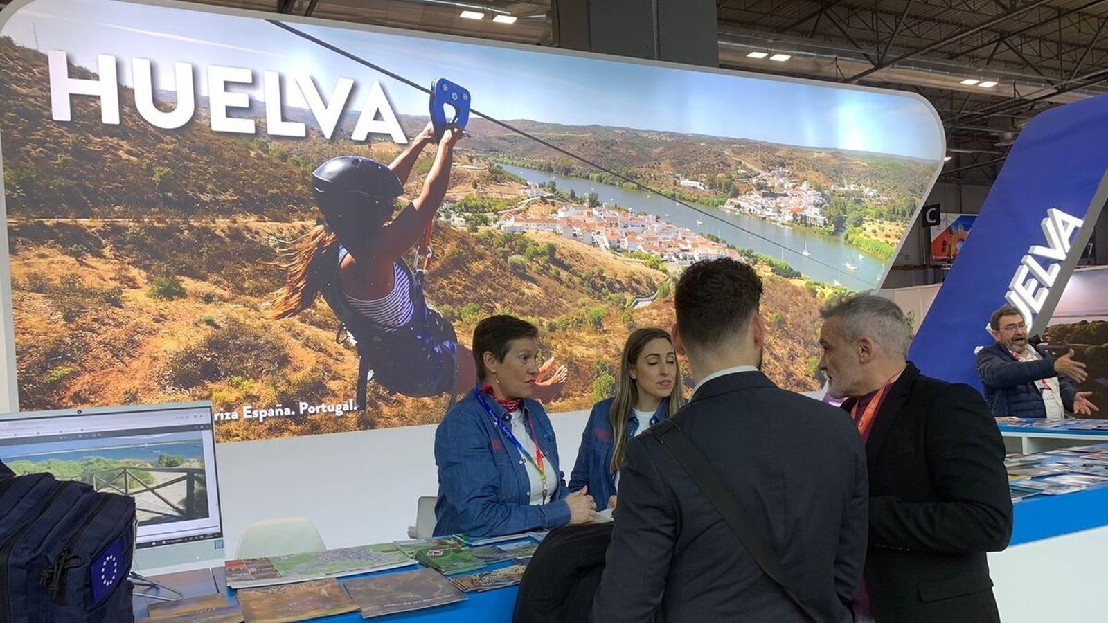 Imagen del stand de Huelva en 2023.