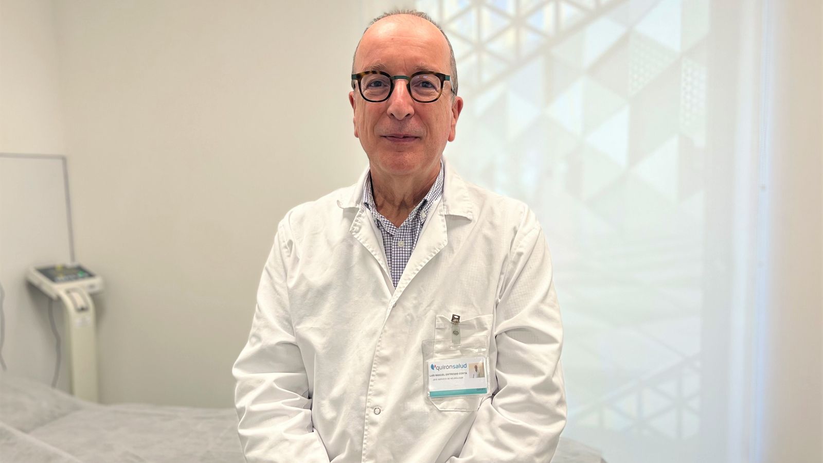 El doctor Luis Manuel Entrenas.