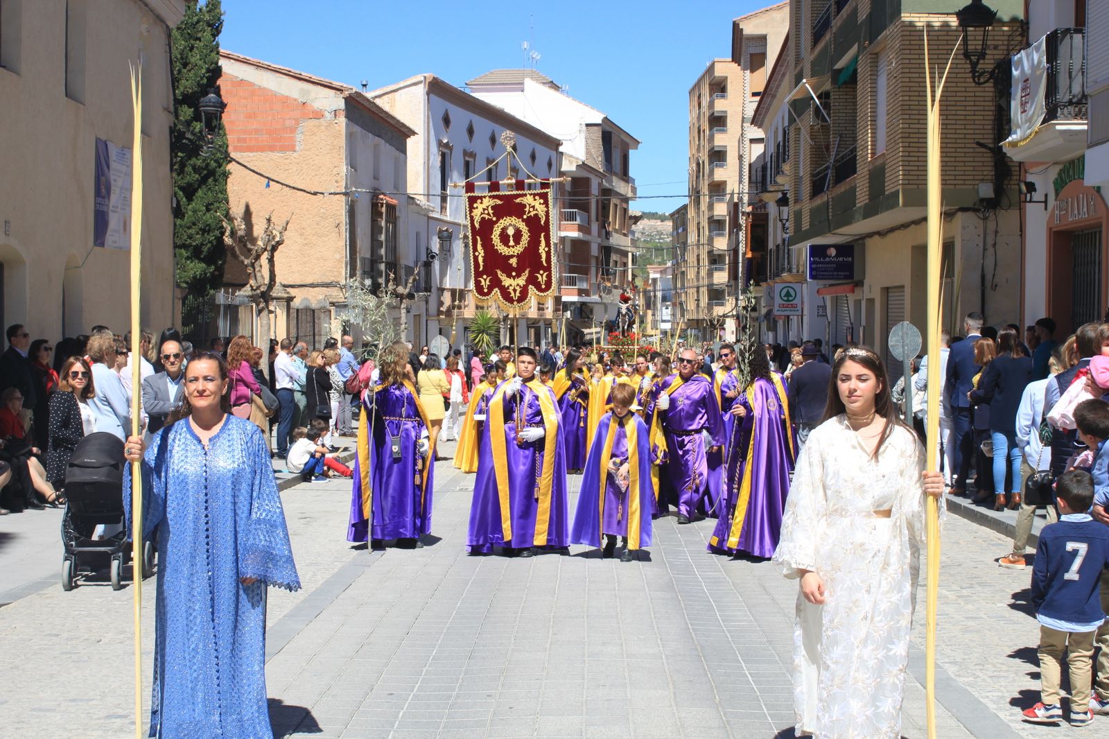 La borriquita de Vélez-Rubio, en imágenes