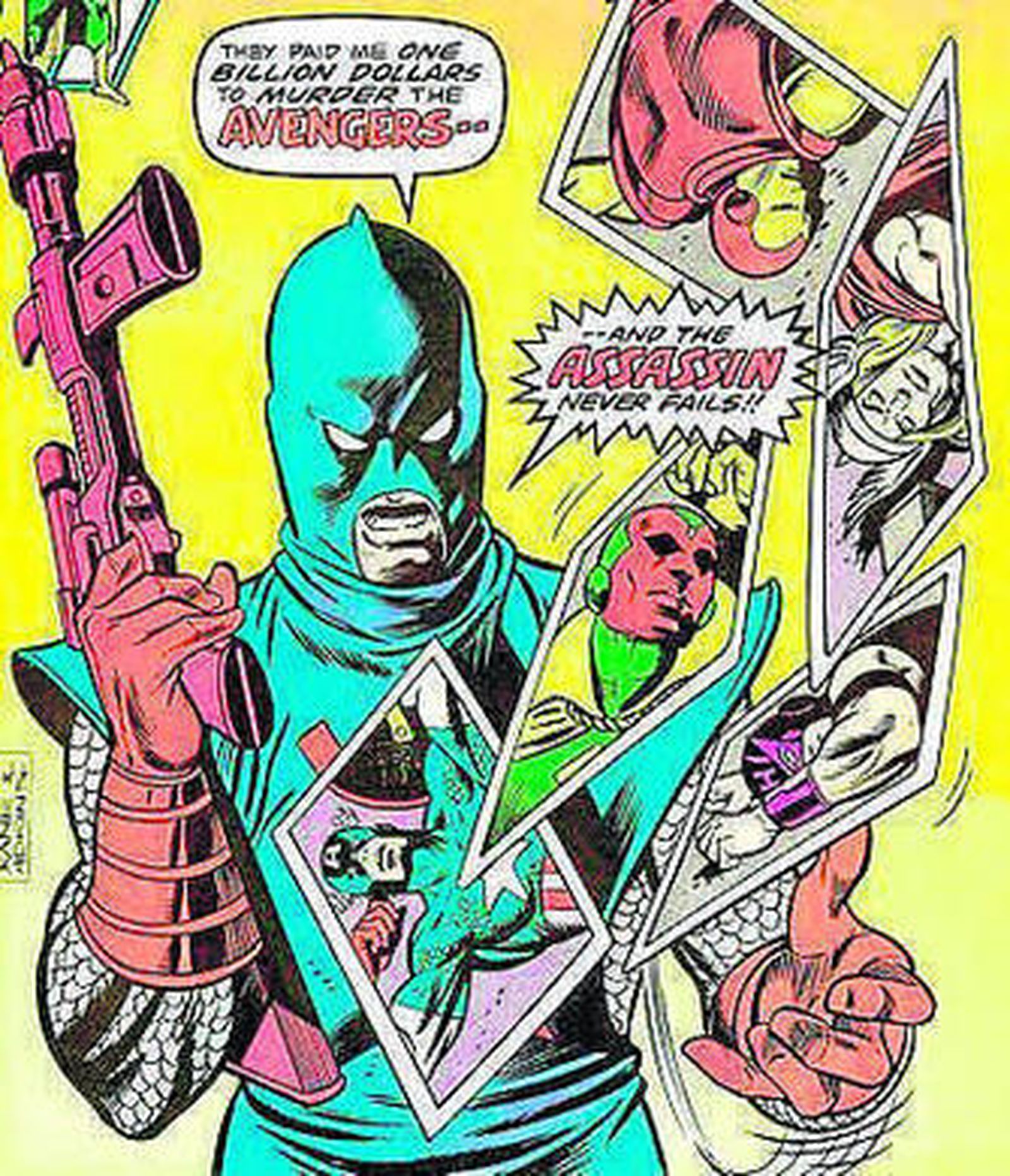 Entre héroes poderosos.