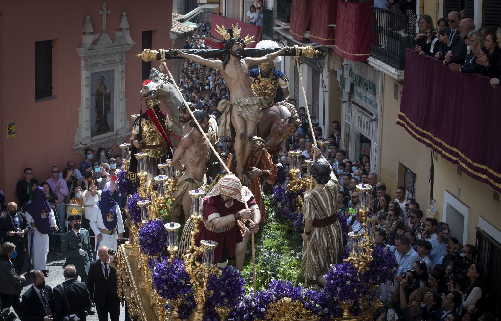 Las imágenes de la hermandad de La Exaltación
