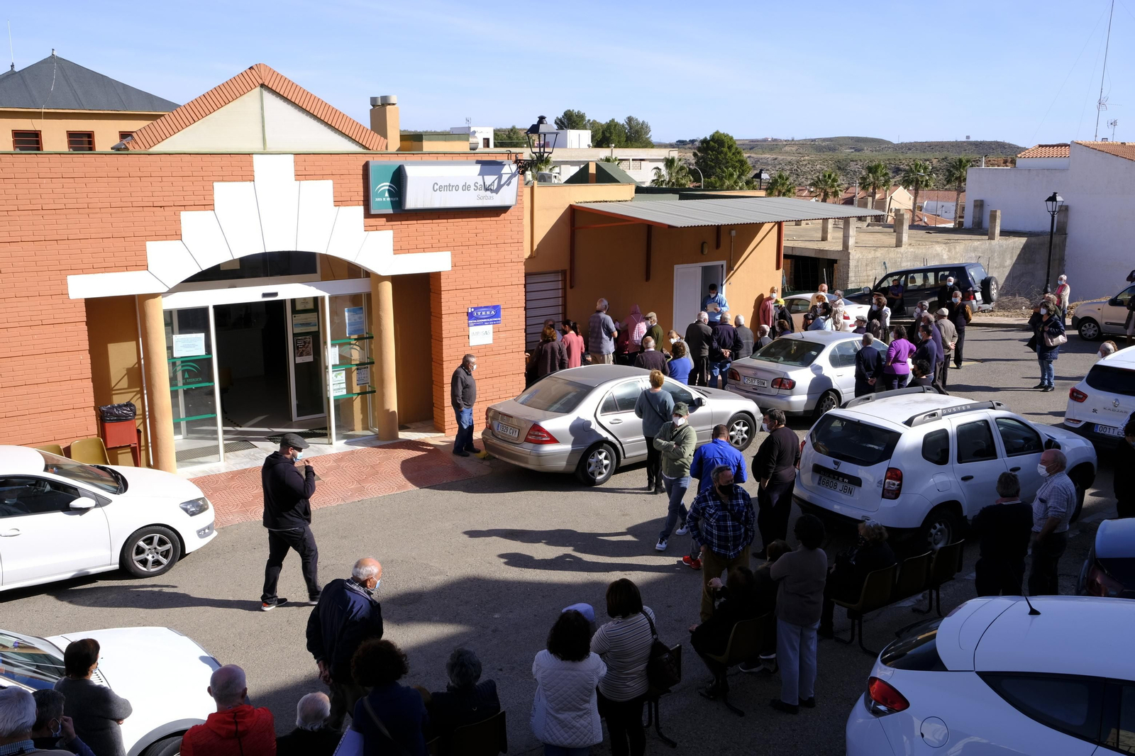 Fotogalería vacunación COVID-19 en Sorbas y Tabernas. Almería