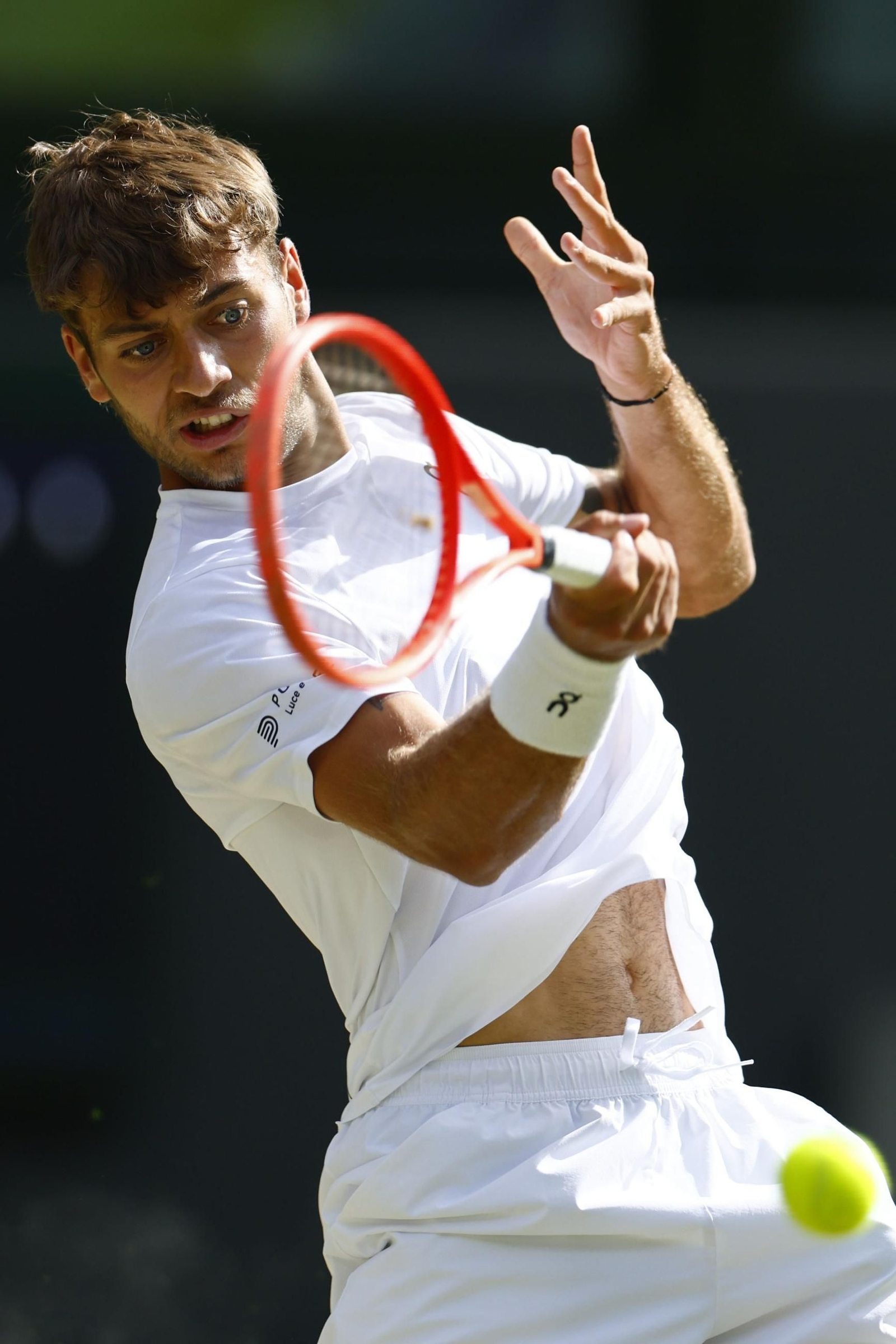 Las fotos de Wimbledon con las clasificaciones de Djokovic y Sinner