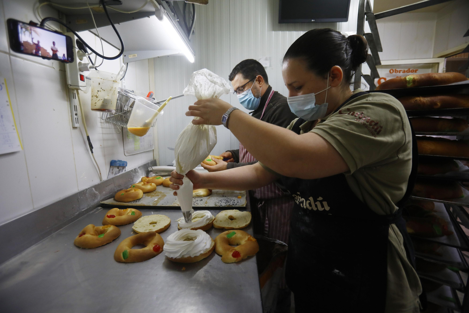 Los roscones de Reyes que triunfan en Córdoba, en fotografías