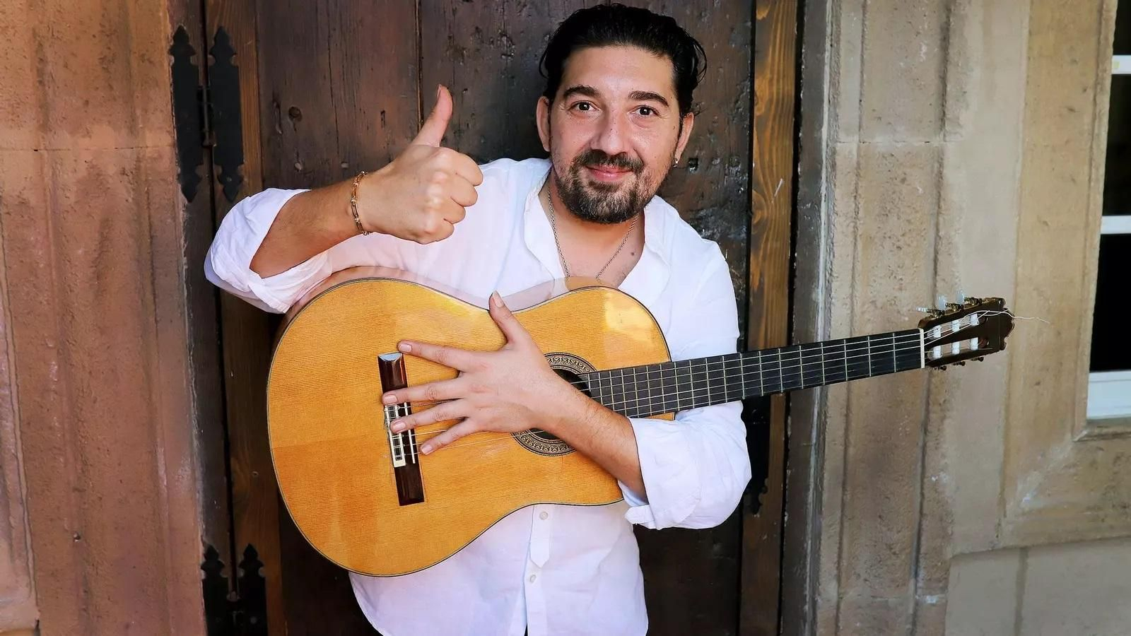 El jerezano Antonio Rey posa para Diario de Jerez.