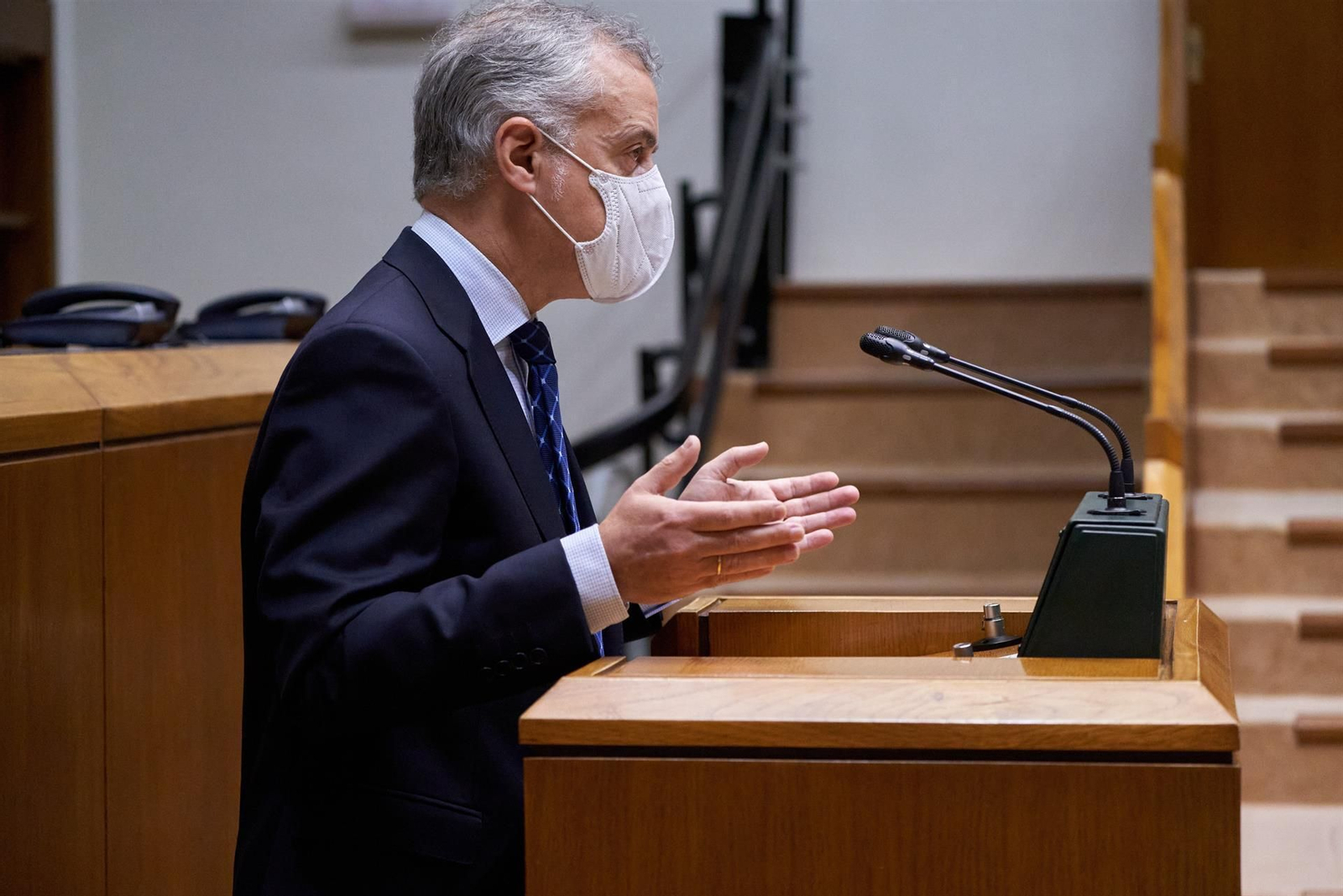 El lehendakari Urkullu