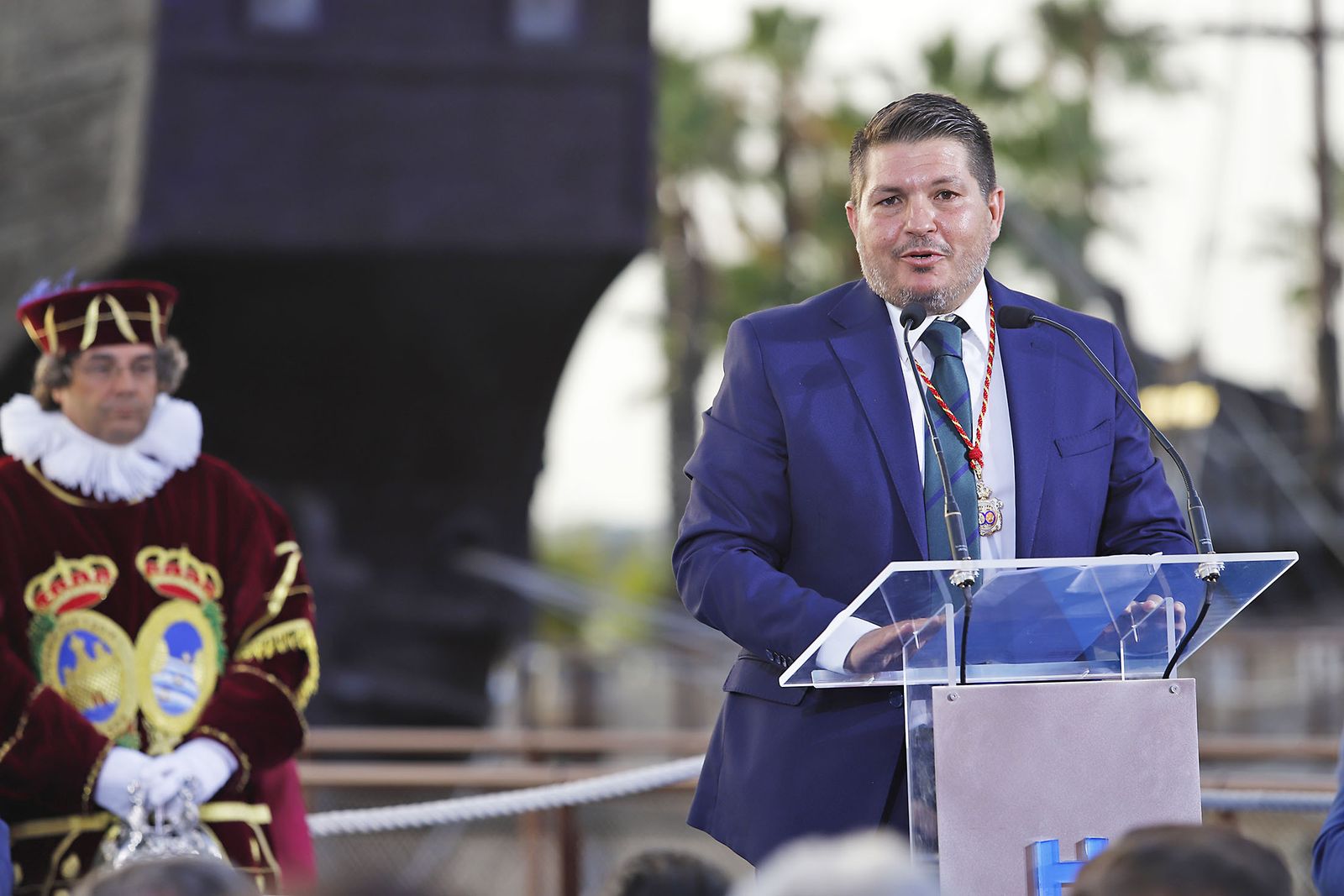 Imágenes de la constitución de la Diputación de Huelva