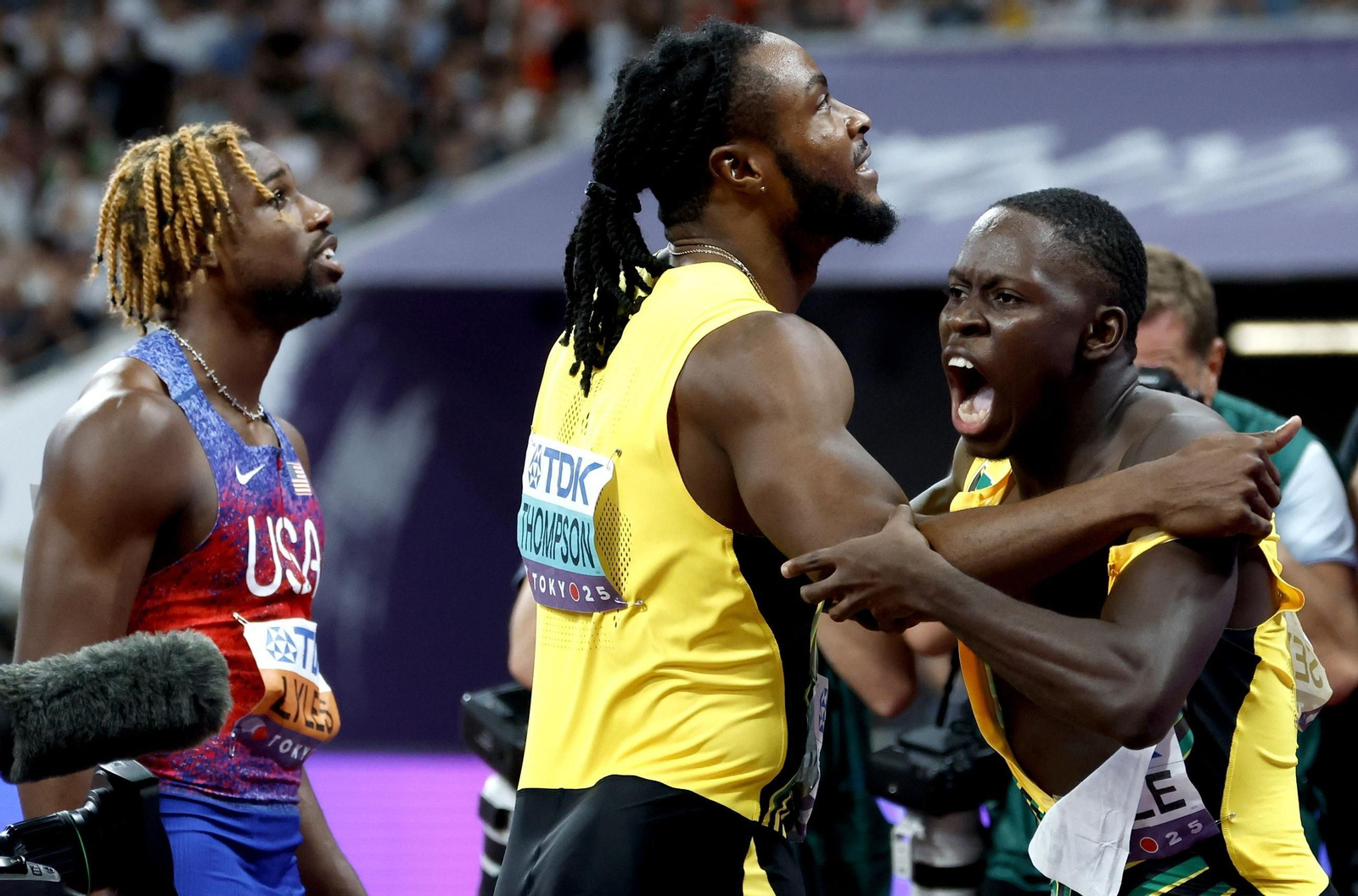 Las mejores imágenes del triunfo de Seville en 100 metros y del resto del Mundial de atletismo