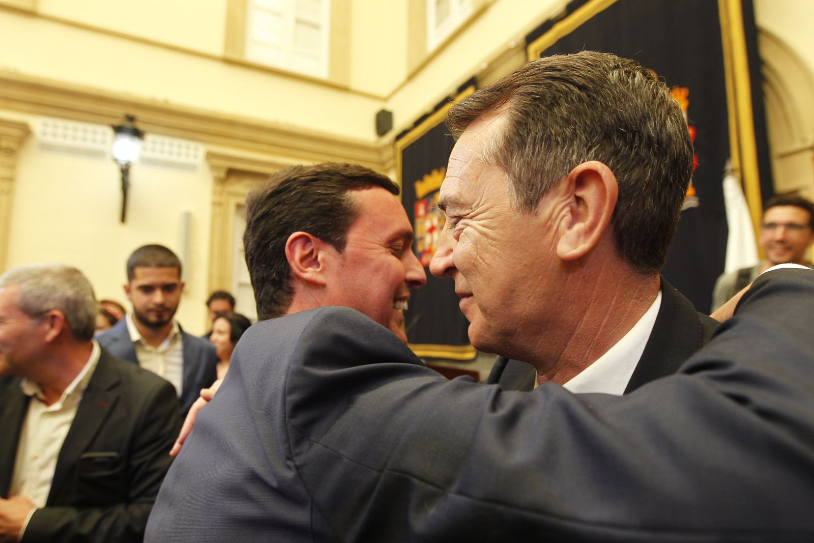 Pleno investidura Presidente Diputación de Almería. Javier Aureliano García