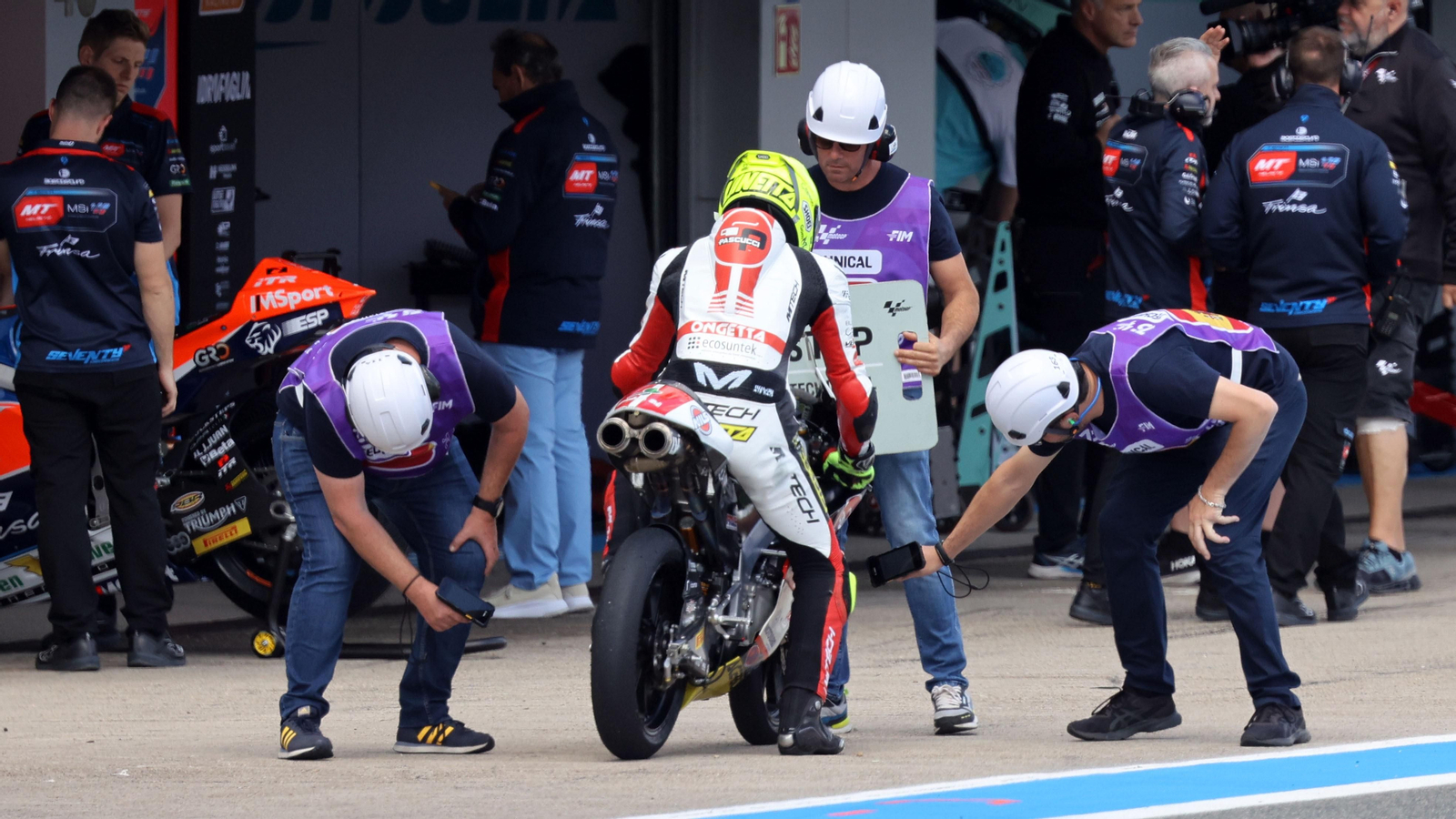 Clasificación de Moto3 en el GP España 2024 en el Circuito de Jerez - Ángel Nieto