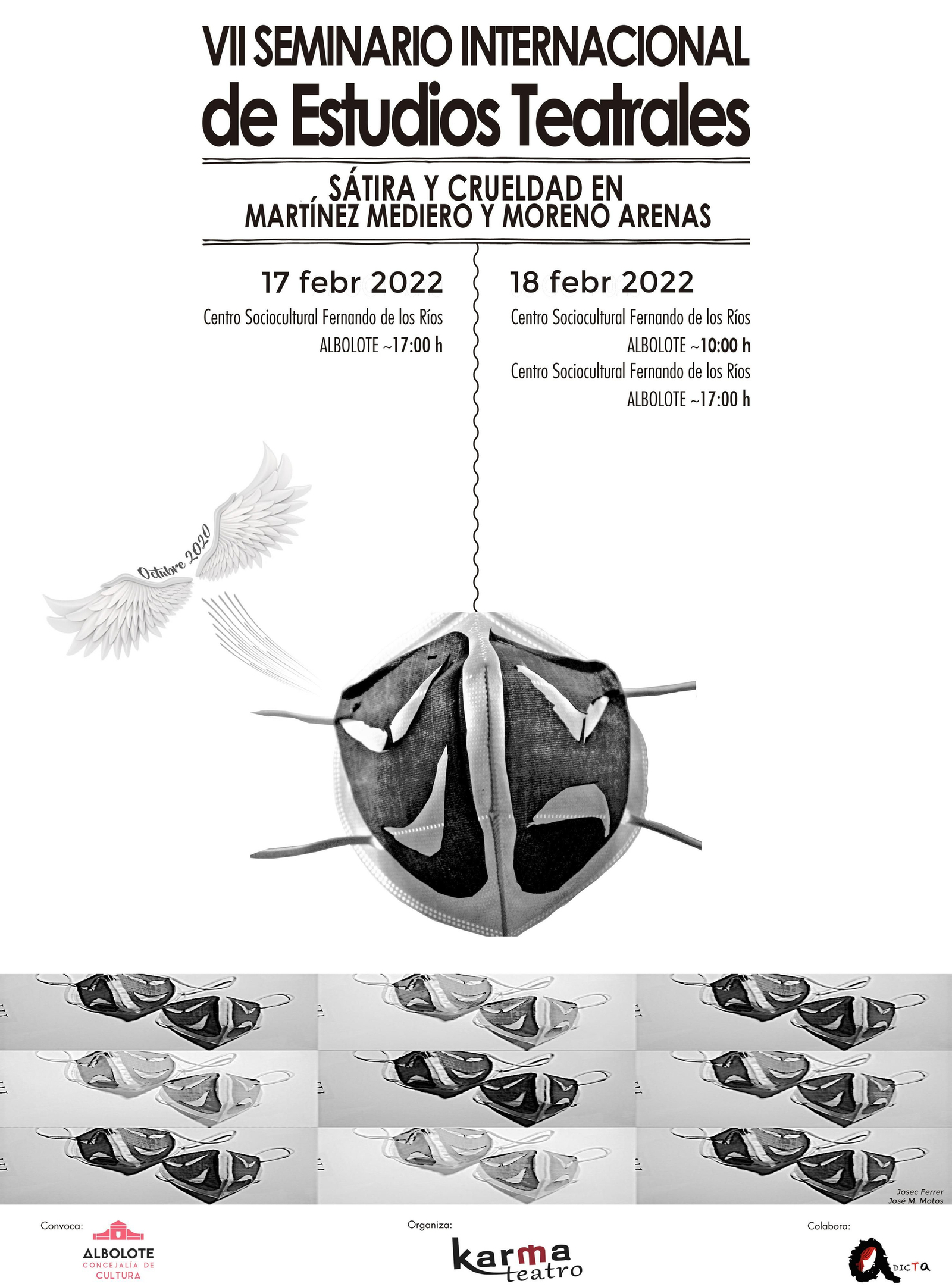 Cartel del Seminario de Estudios Teatrales de Albolote