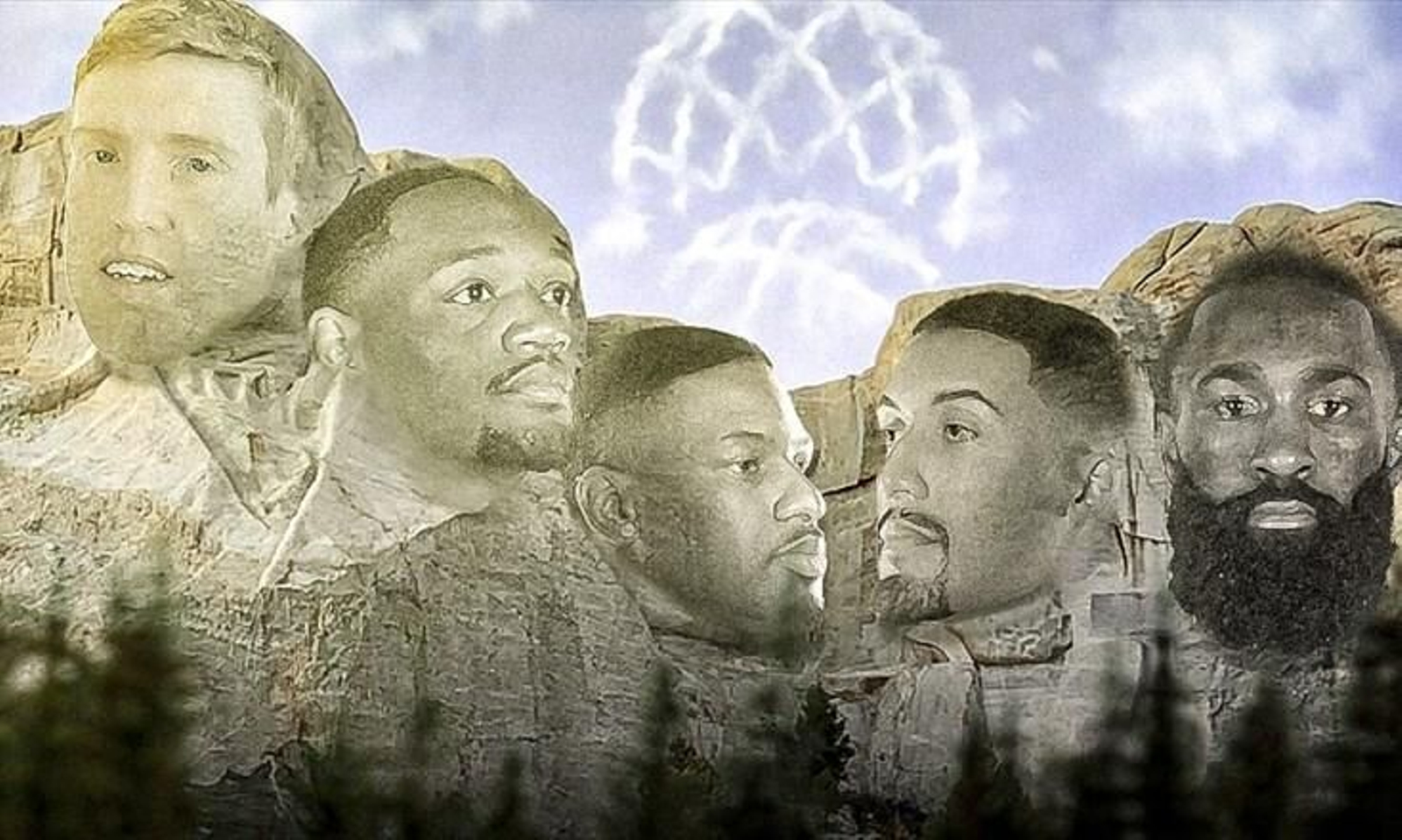 Alberto Díaz, con otros jugadores de la BCL.