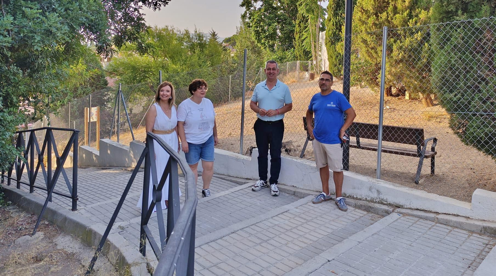 Renovación Luminaria en el barrio de San Felipe, Jaén.