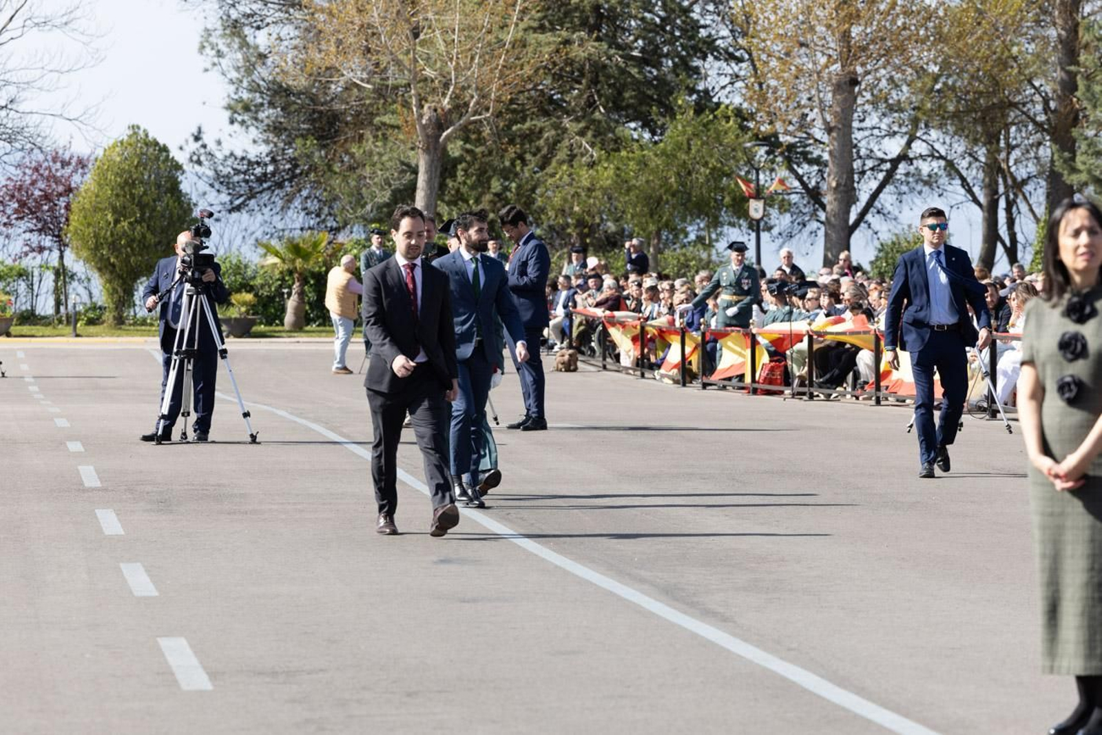 Acto de jura de bandera de la 130ª promoción de guardias civiles de la Academia de Baeza