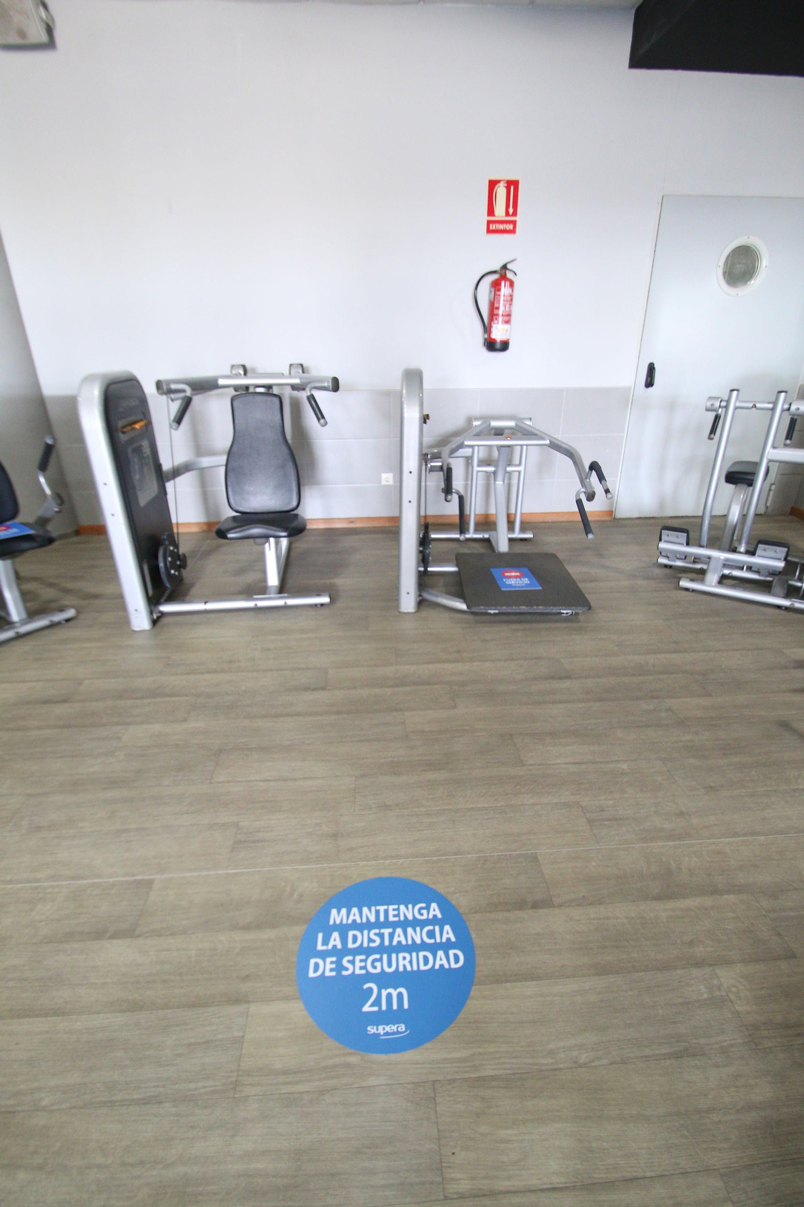 Apertura de los gimnasios en Almería