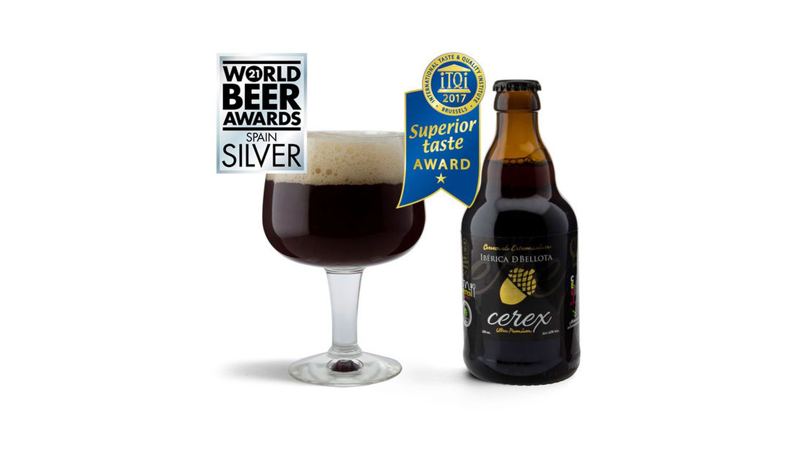 Cerex Ibérica de Bellota: Medalla de plata en los World Beer Awards 2021