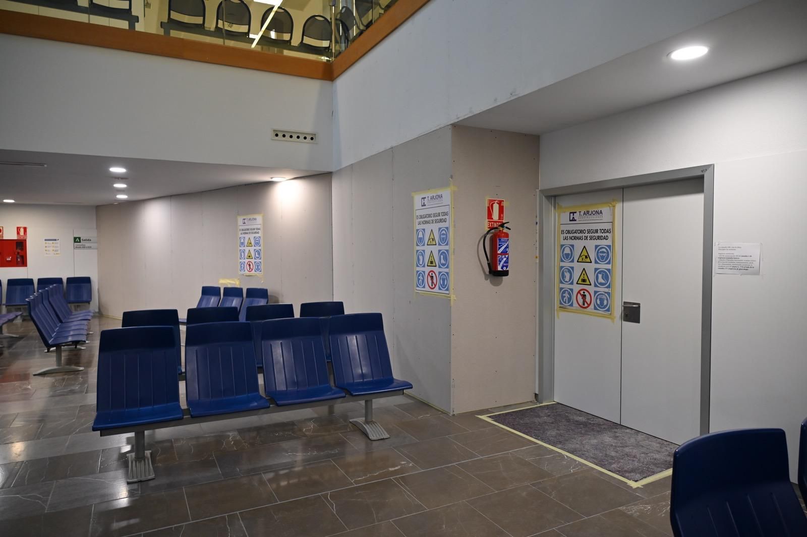 Obras en el Servicio de Otorrinolaringología.