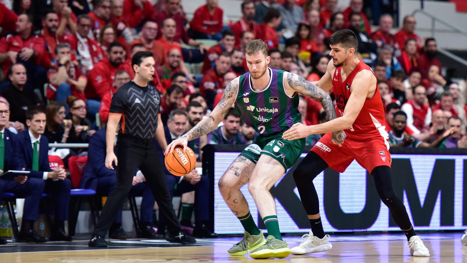 UCAM Murcia-Unicaja, en fotos
