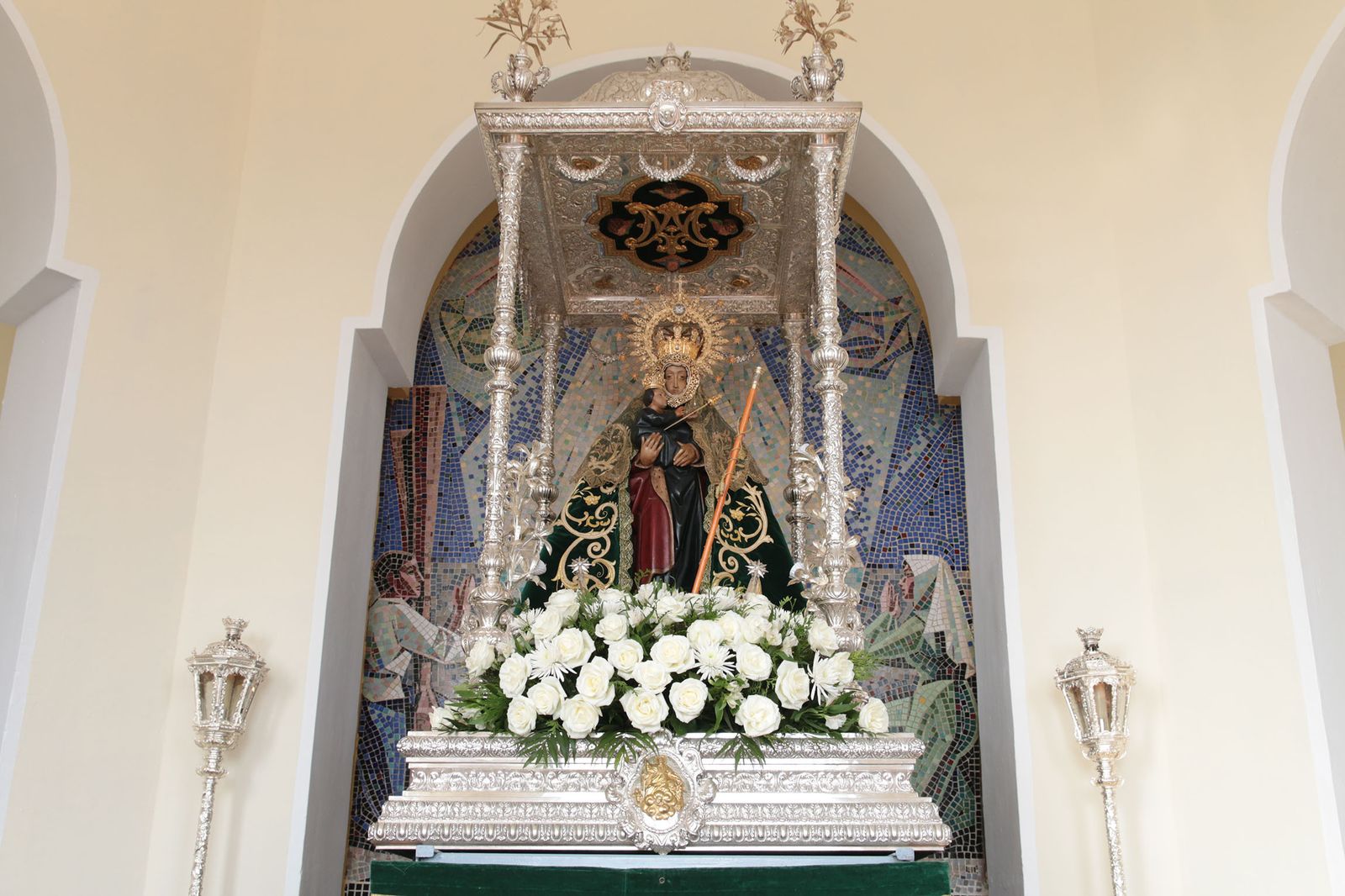 Miles de almerienses acuden a Torregarcía en la Romería de la Virgen del Mar
