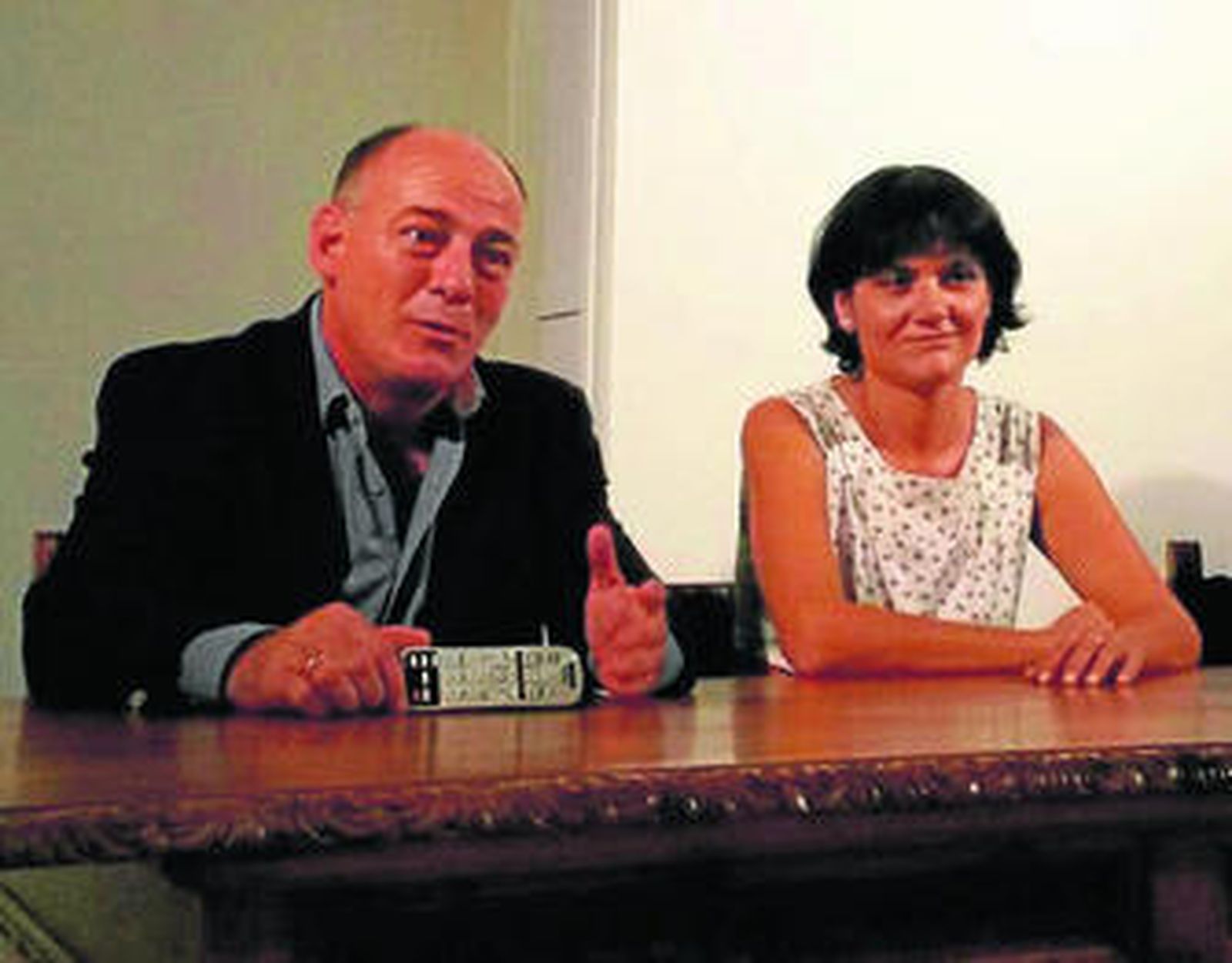 Ángela Oliva durante la presentación de su obra: 'El guerrero indomable'.