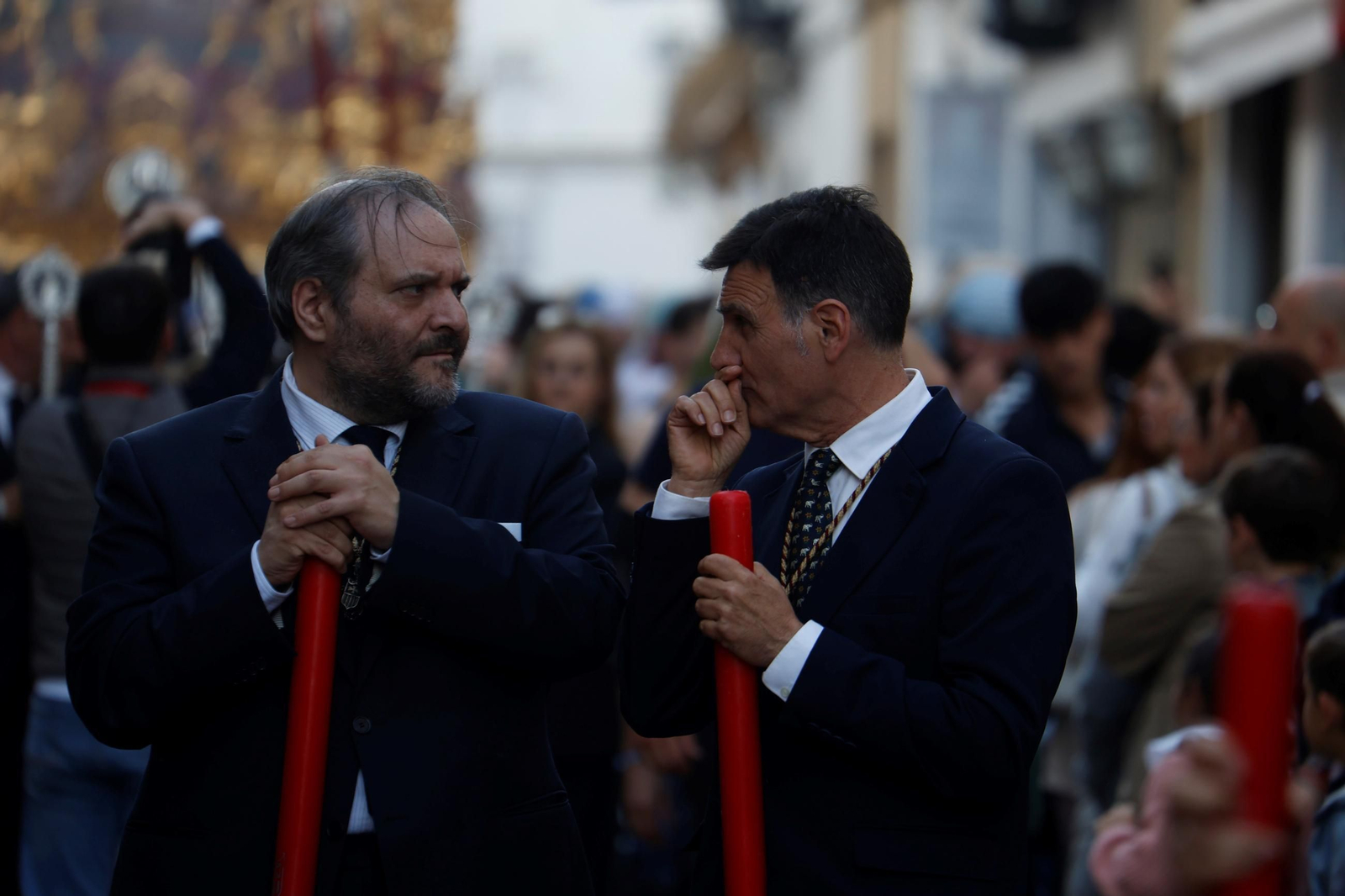 El traslado de la Merced en este Sábado Santo de Córdoba, en imágenes