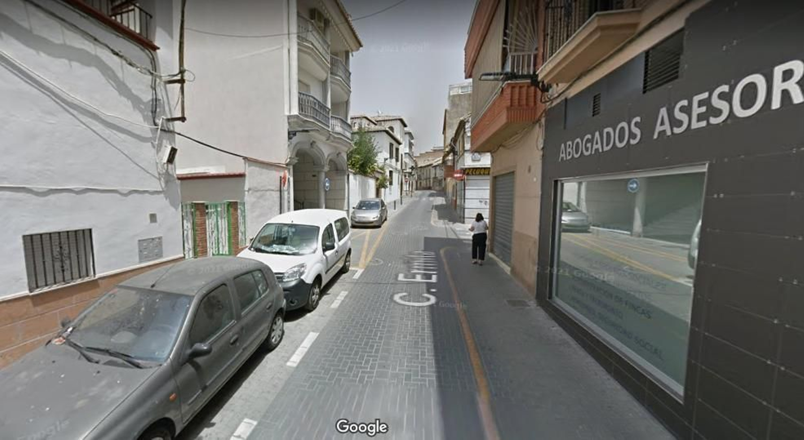 Vista de la calle Ermita, de Maracena