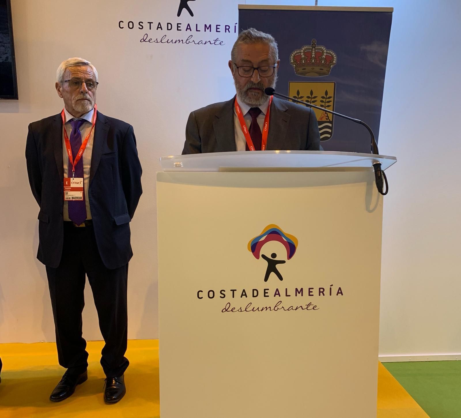 Francisco Torrecillas durante su participación en FITUR