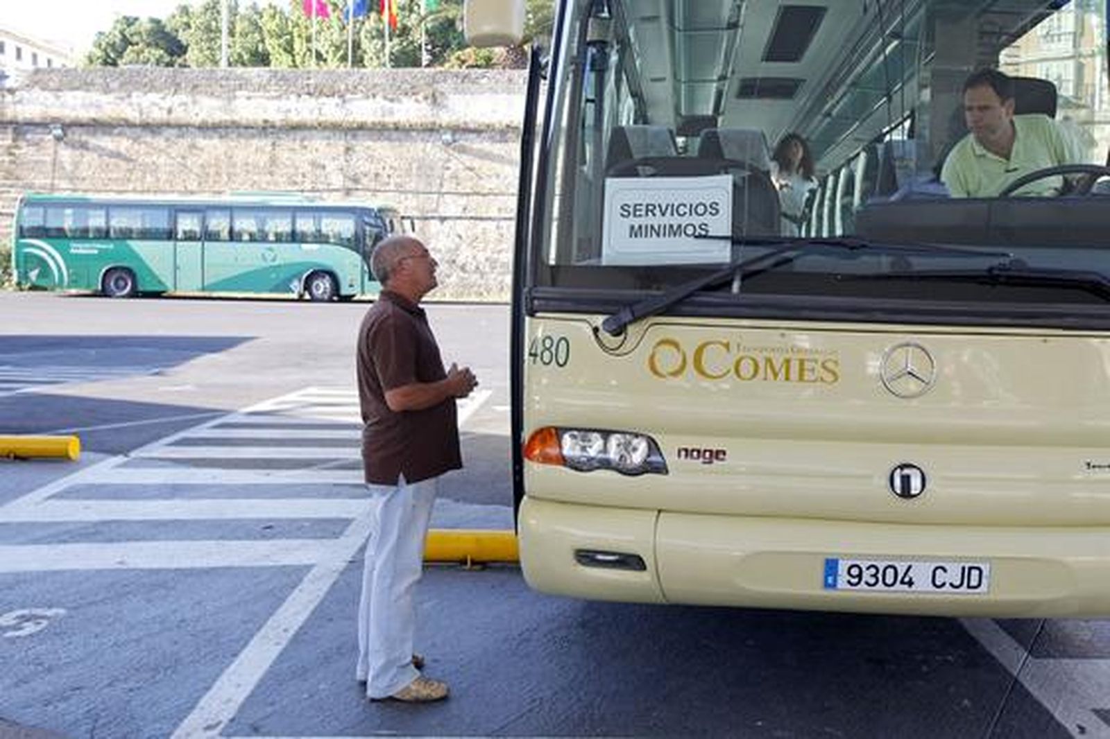 Los piquetes tomaron el centro de la capital desde primera hora de la mañana para impedir la apertura de comercios y empresas. /Jesús Marín