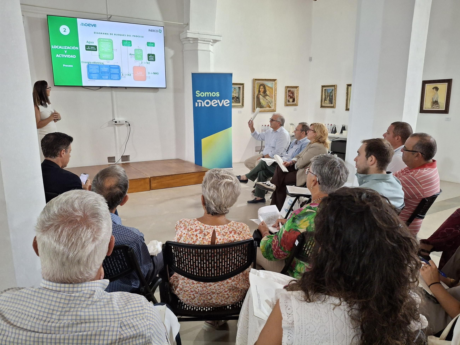 Reunión de Moeve con vecinos del Campo de Gibraltar para informarles sobre el Valle Andaluz del Hidrógeno