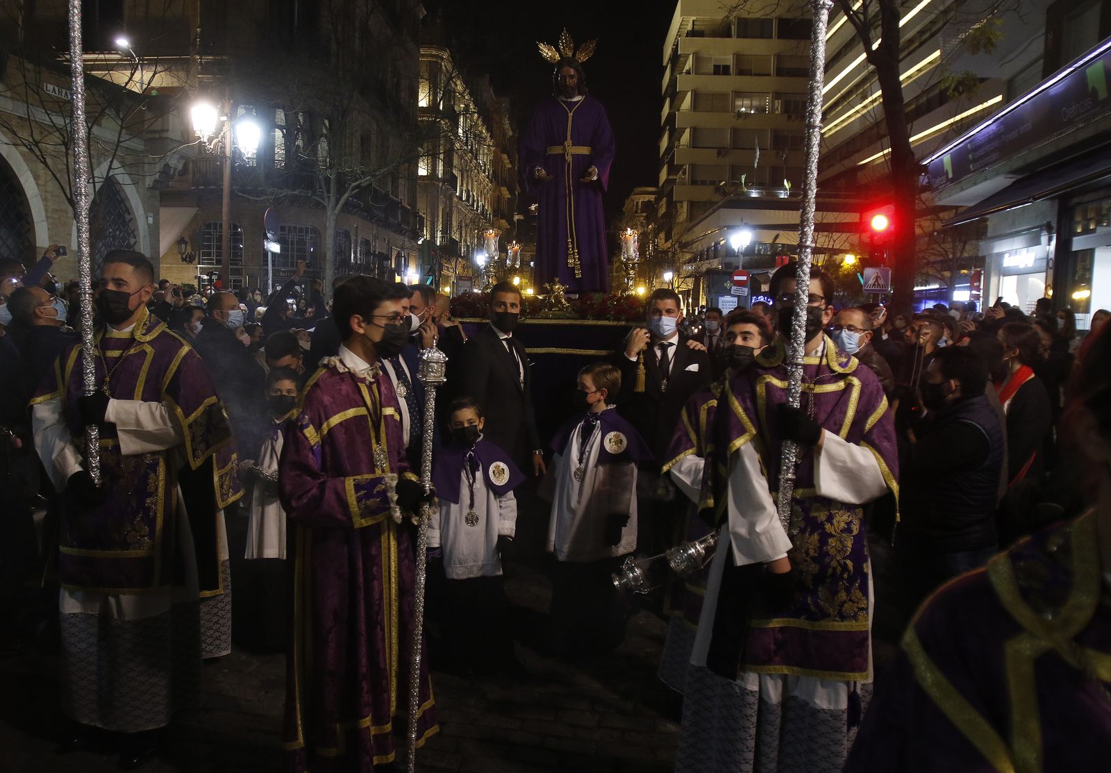 Traslado de las imágenes de Los Panaderos a la Iglesia de la Misericordia