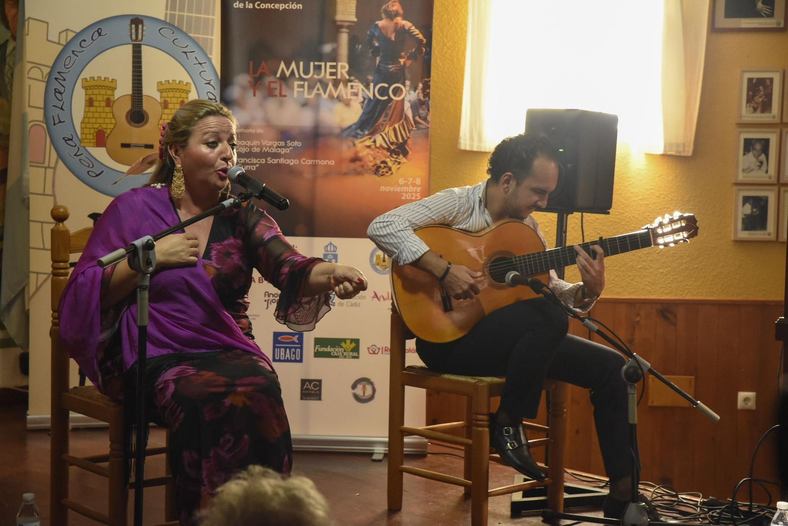 Recital de clausura del Congreso Antonio El Chaqueta con Remedios Reyes