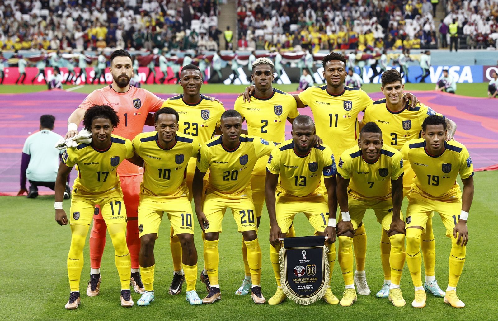 Las imágenes del Qatar - Ecuador, partido inaugural del Mundial 2022