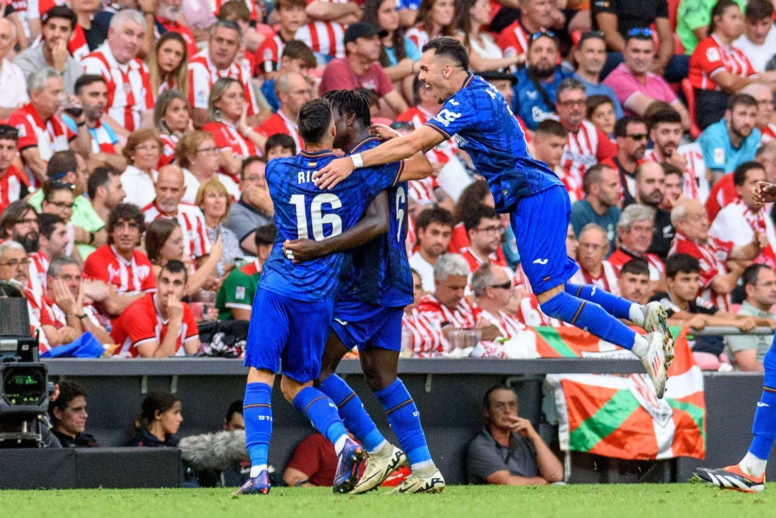 Las imágenes del Athletic - Getafe