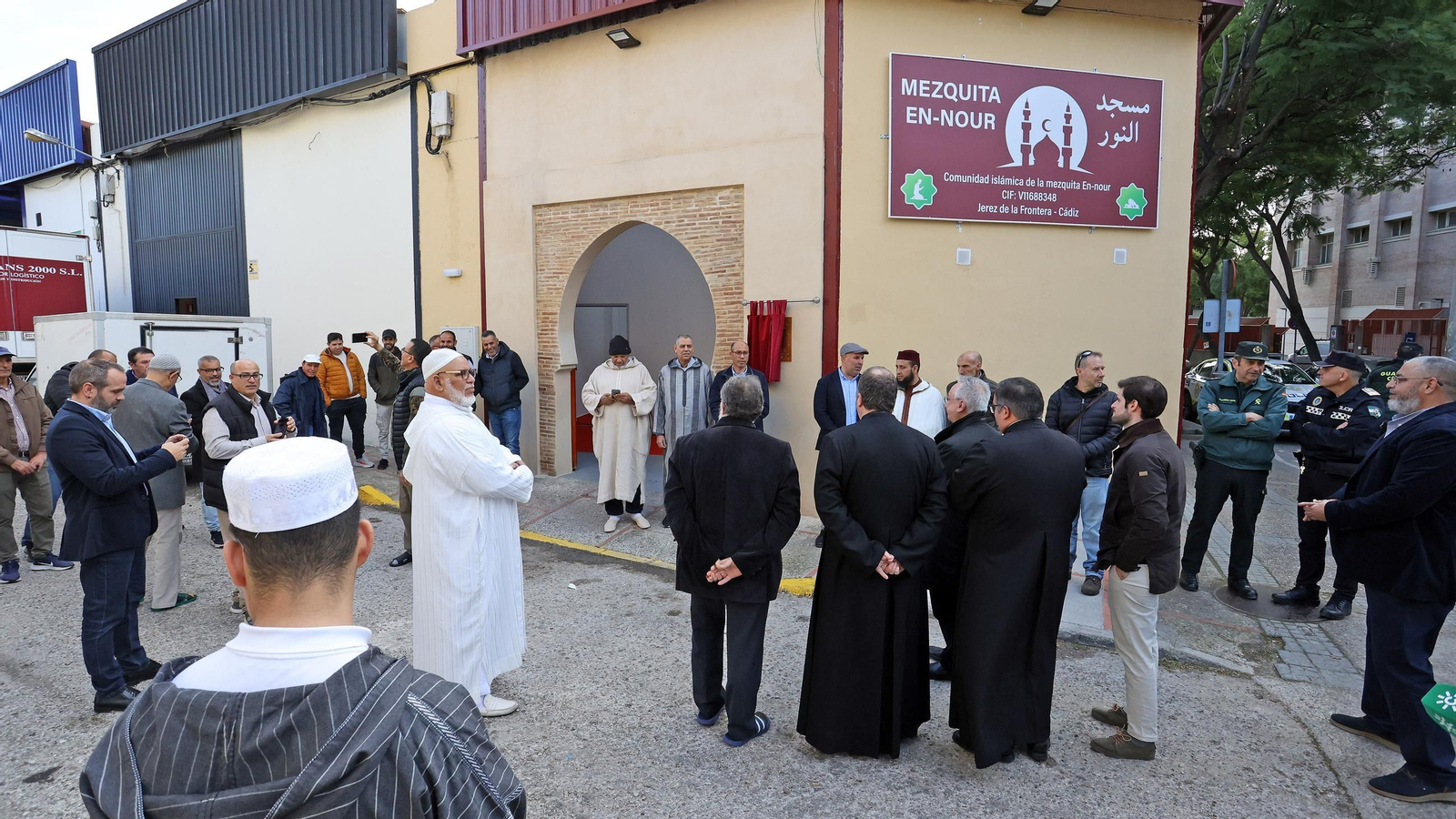 Inauguración de la nueva Mezquita En-Nour en Jerez