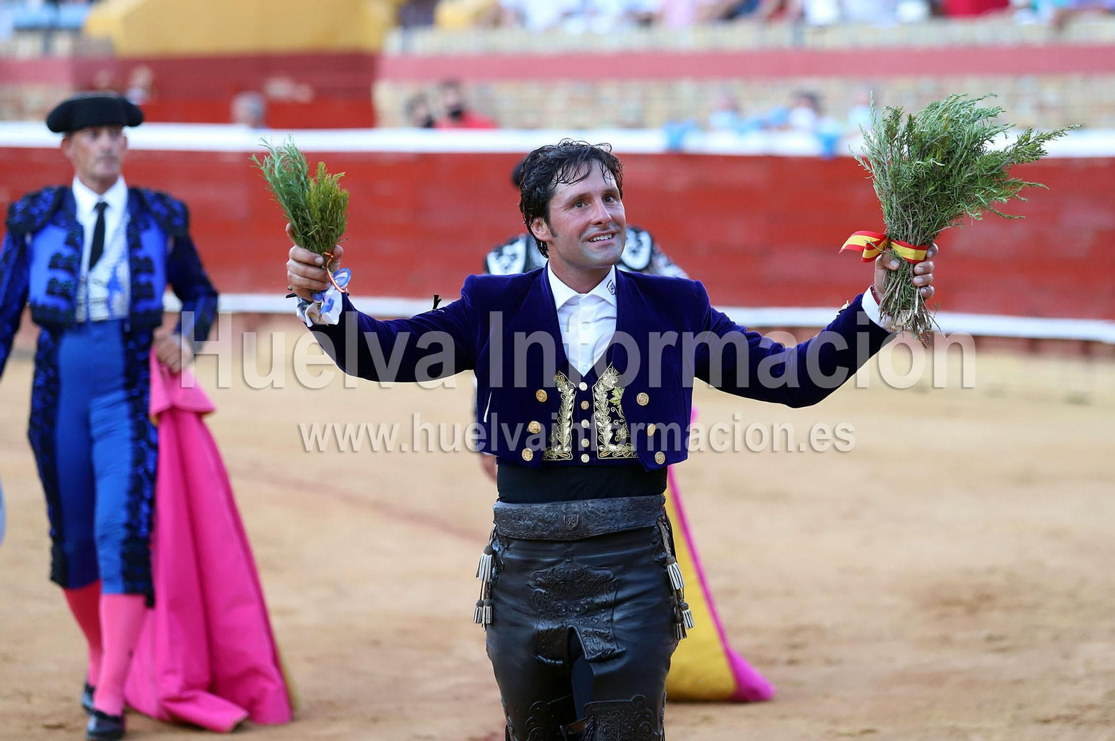 Las imágenes más destacadas de la corrida de toros del 3 de agosto en la plaza de toros de Huelva "La Merced"