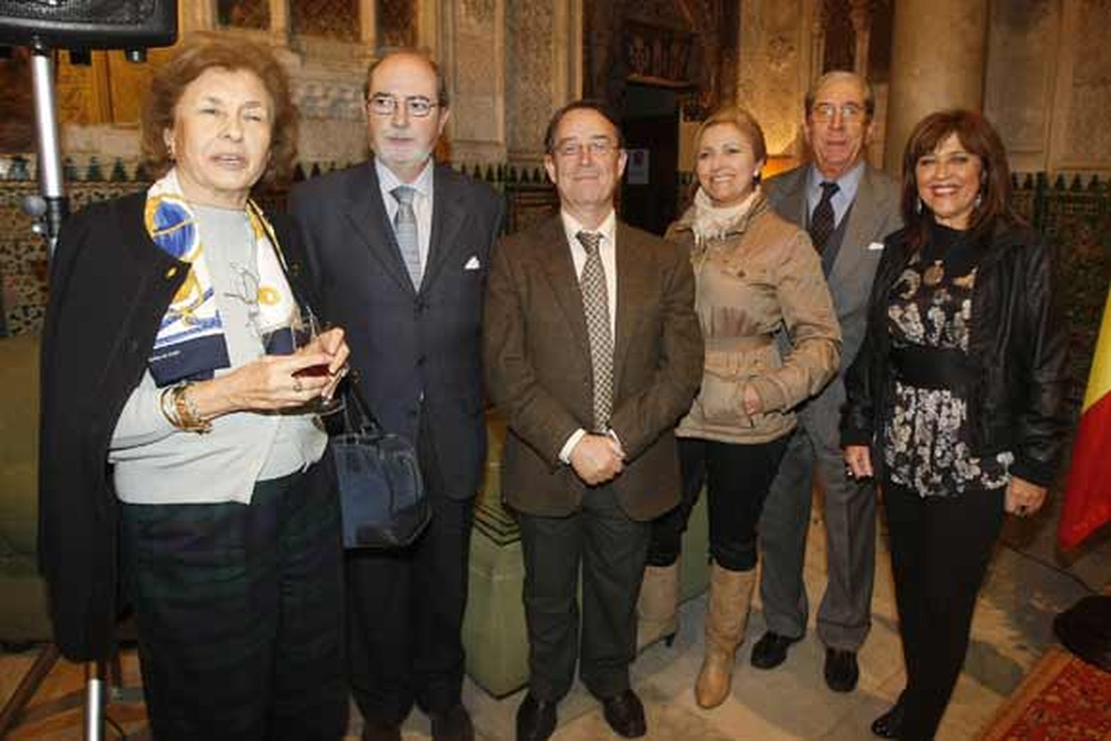 Marta Dorao, Ignacio Moreno, Ramón Pérez, Ángeles Franco, José Ramón Pérez y Marisa de las Cuevas.

Foto: Jose Braza