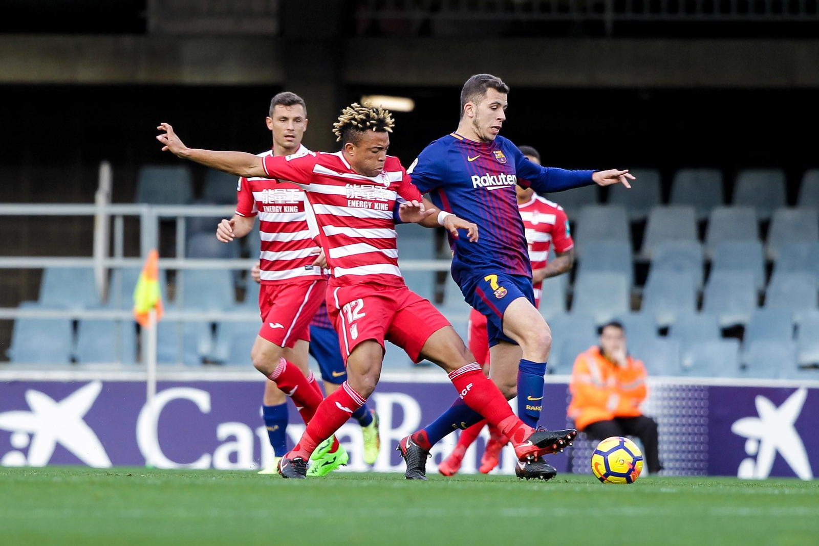 Las imágenes del Barcelona B-Granada