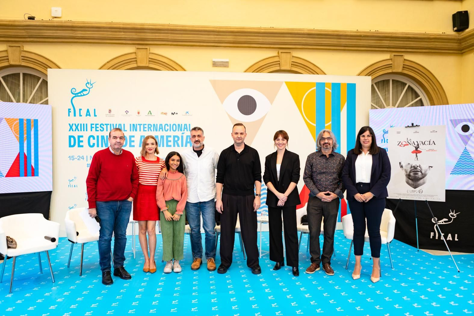 Presentación de ‘La zona vacía’ en el Patio de Luces de Diputación.