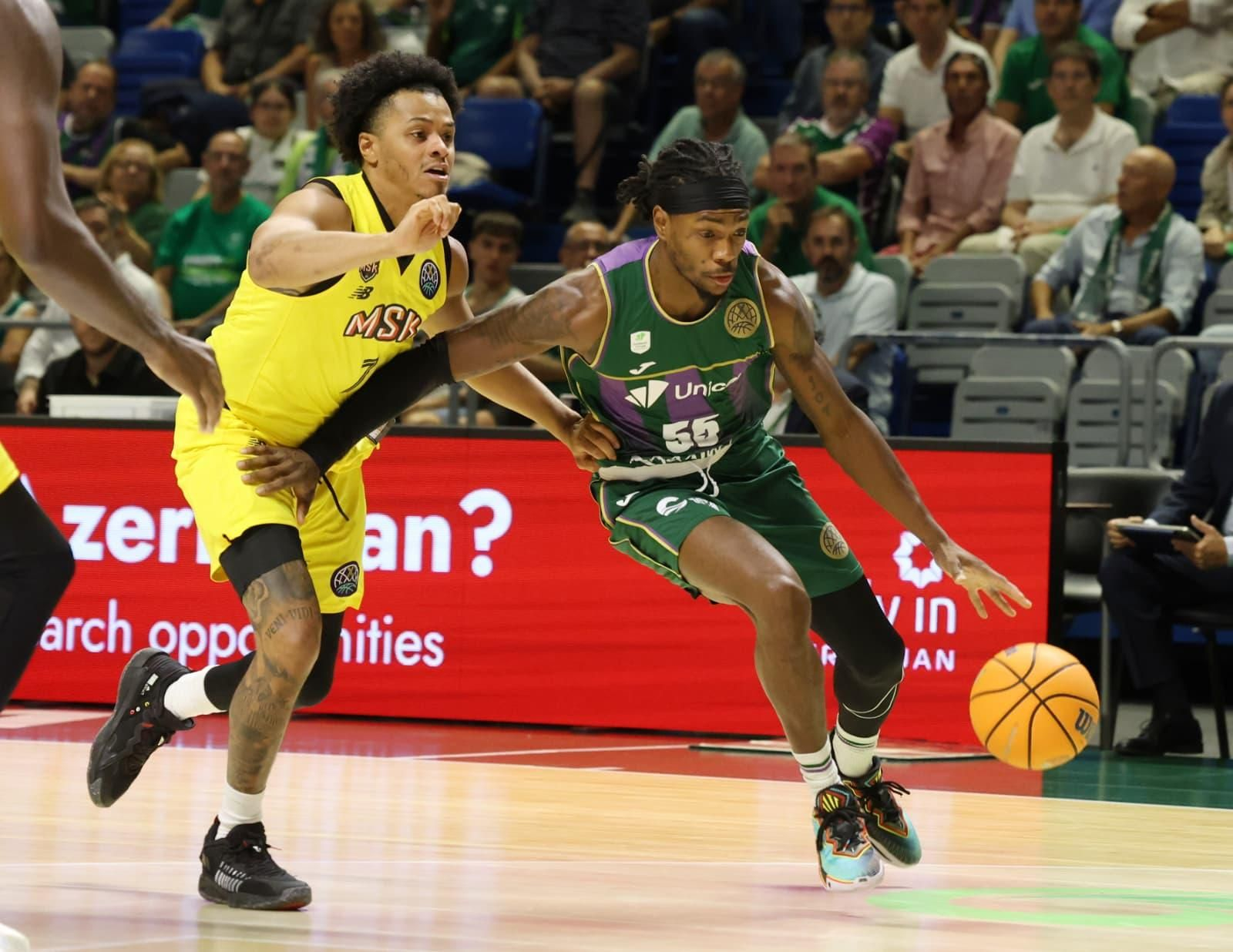 El Unicaja-Mersin, en fotos