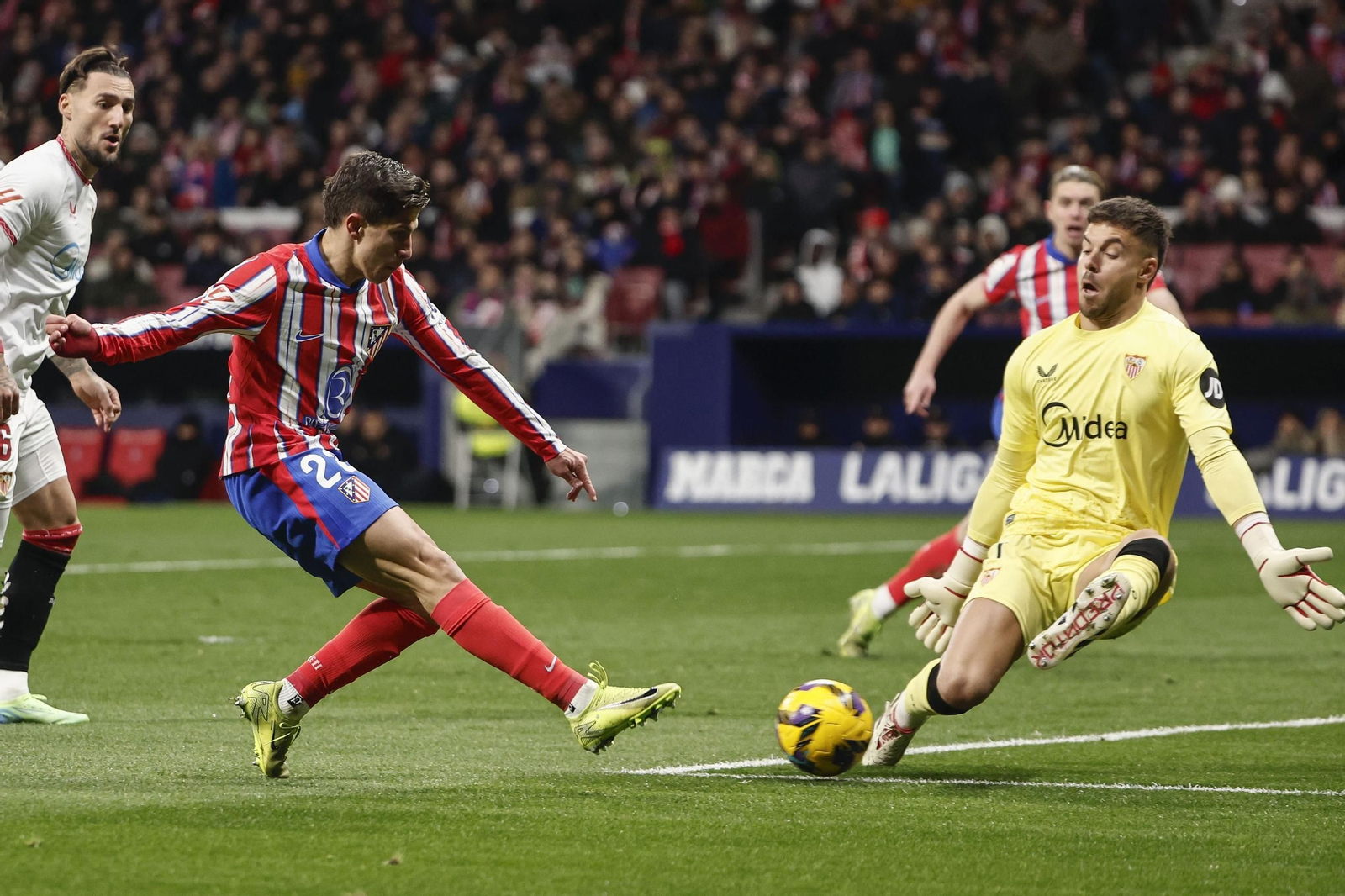 Las fotos del Atlético de Madrid - Sevilla