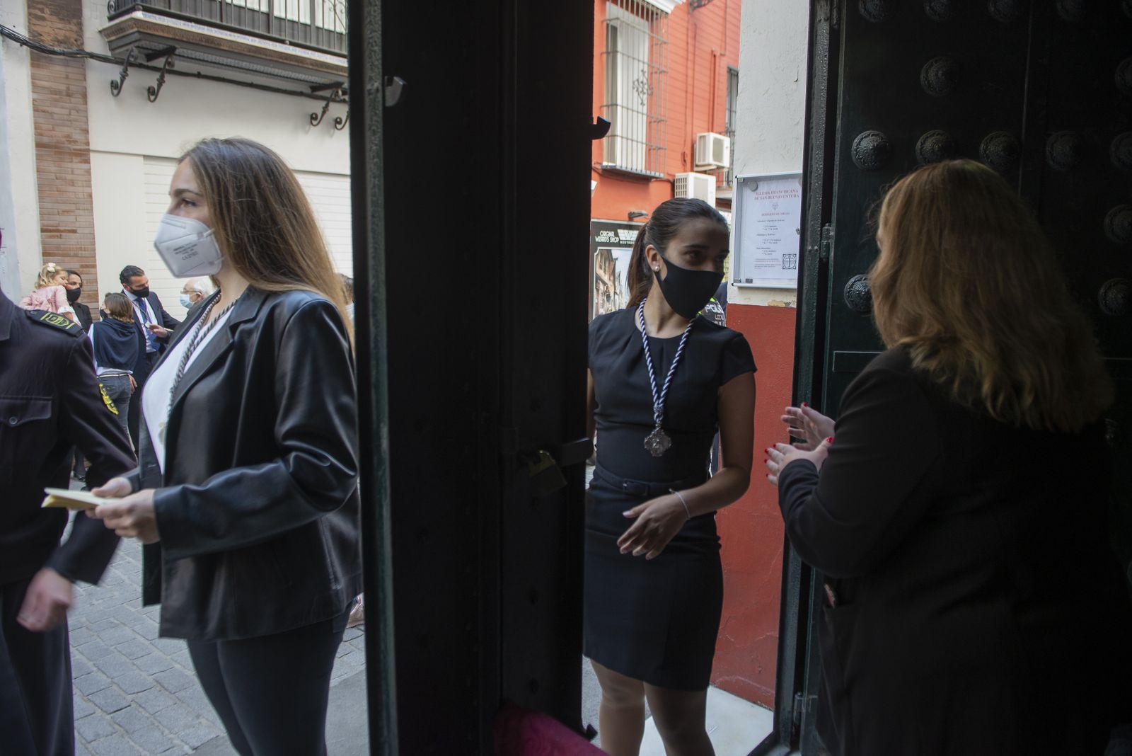 Viernes Santo en pandemia: La Soledad de San Buenaventura, en imágenes