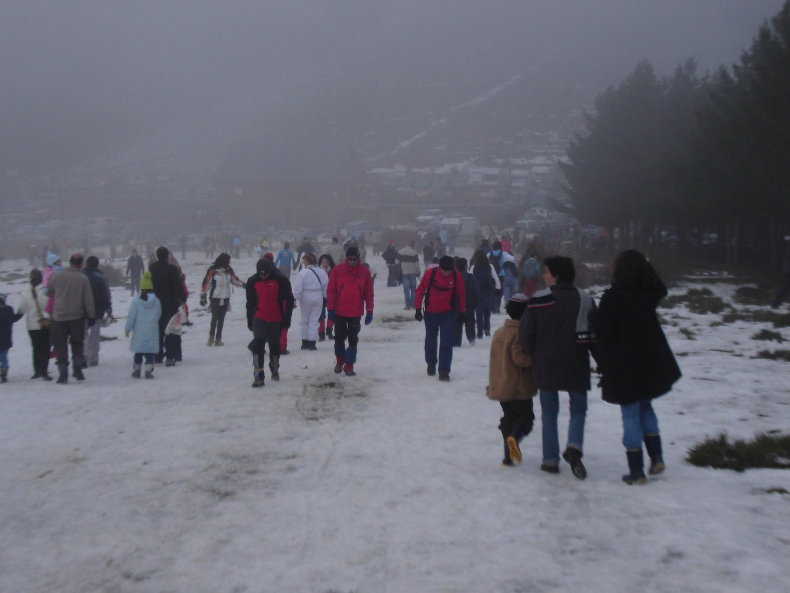 Así lucía el Puerto de la Ragua hace casi dos décadas.