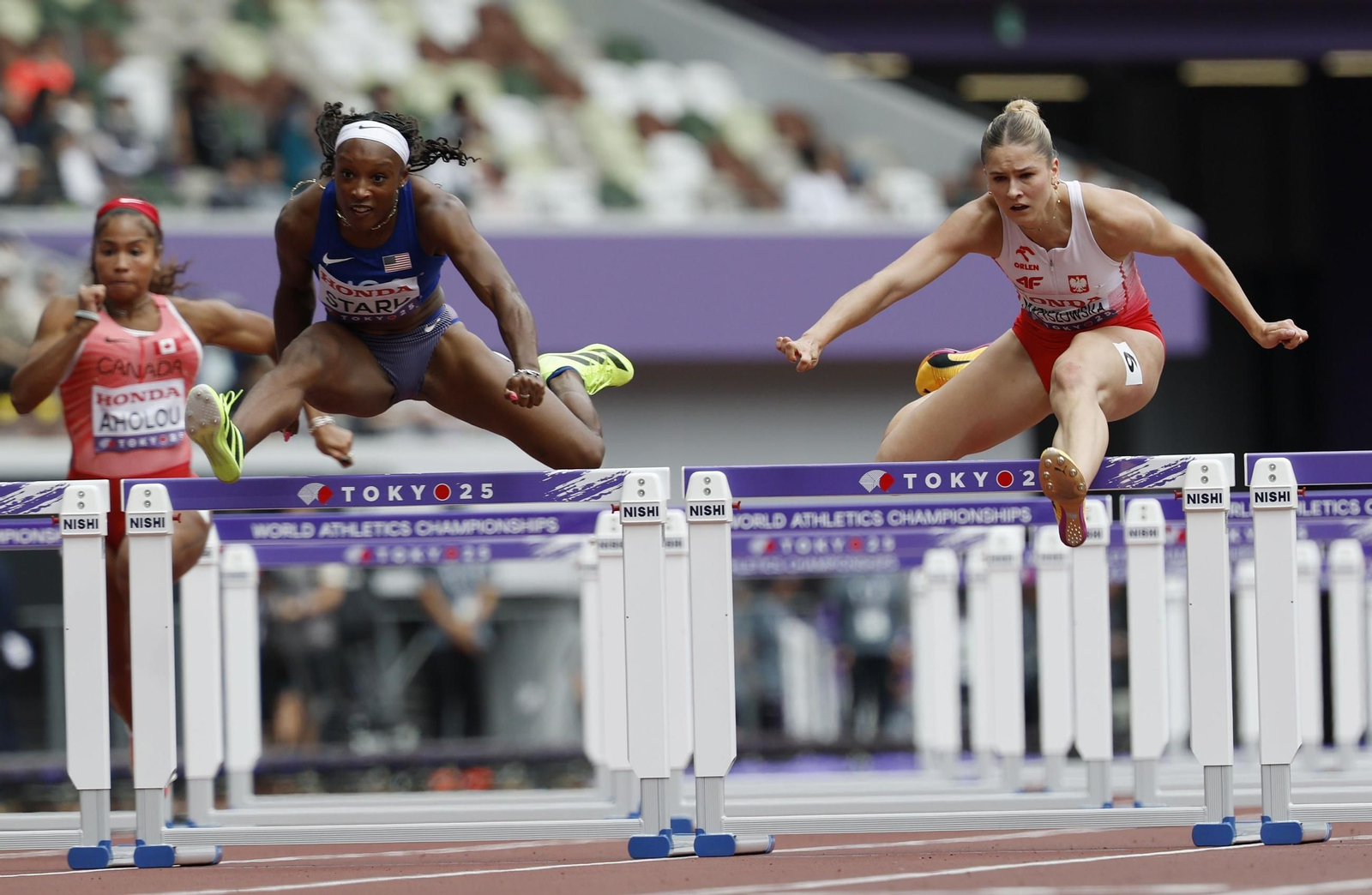 Las mejores imágenes del triunfo de Seville en 100 metros y del resto del Mundial de atletismo